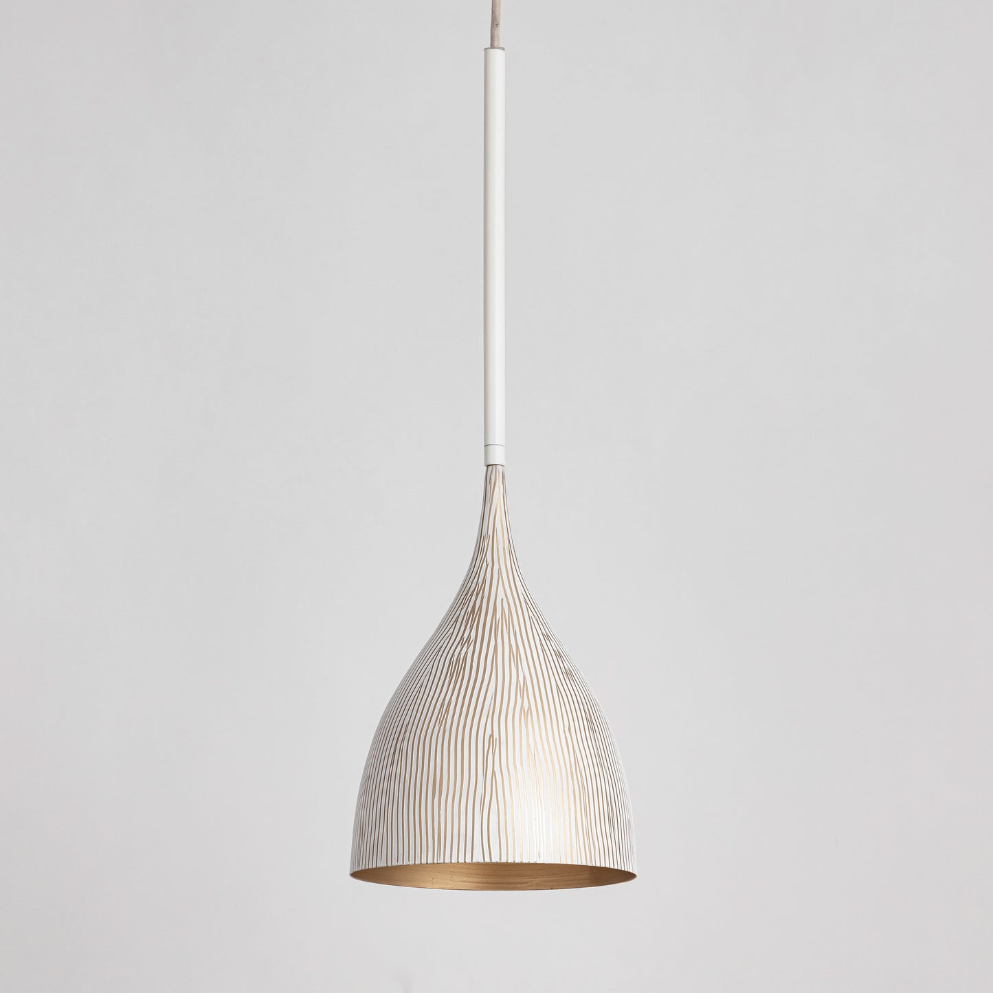 Fleur Mini Pendant White/Gold by Maxim Lighting