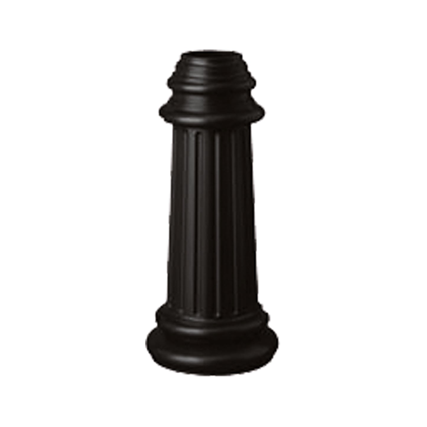 Outdoor Essentials Aluminum Post Wrap Black by Maxim Lighting