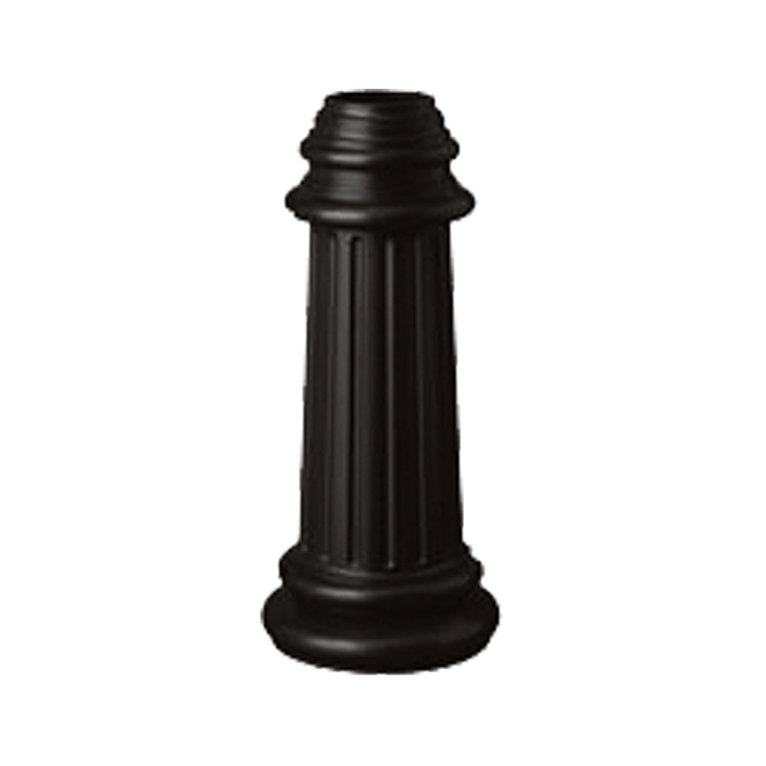 Outdoor Essentials Aluminum Post Wrap Black by Maxim Lighting
