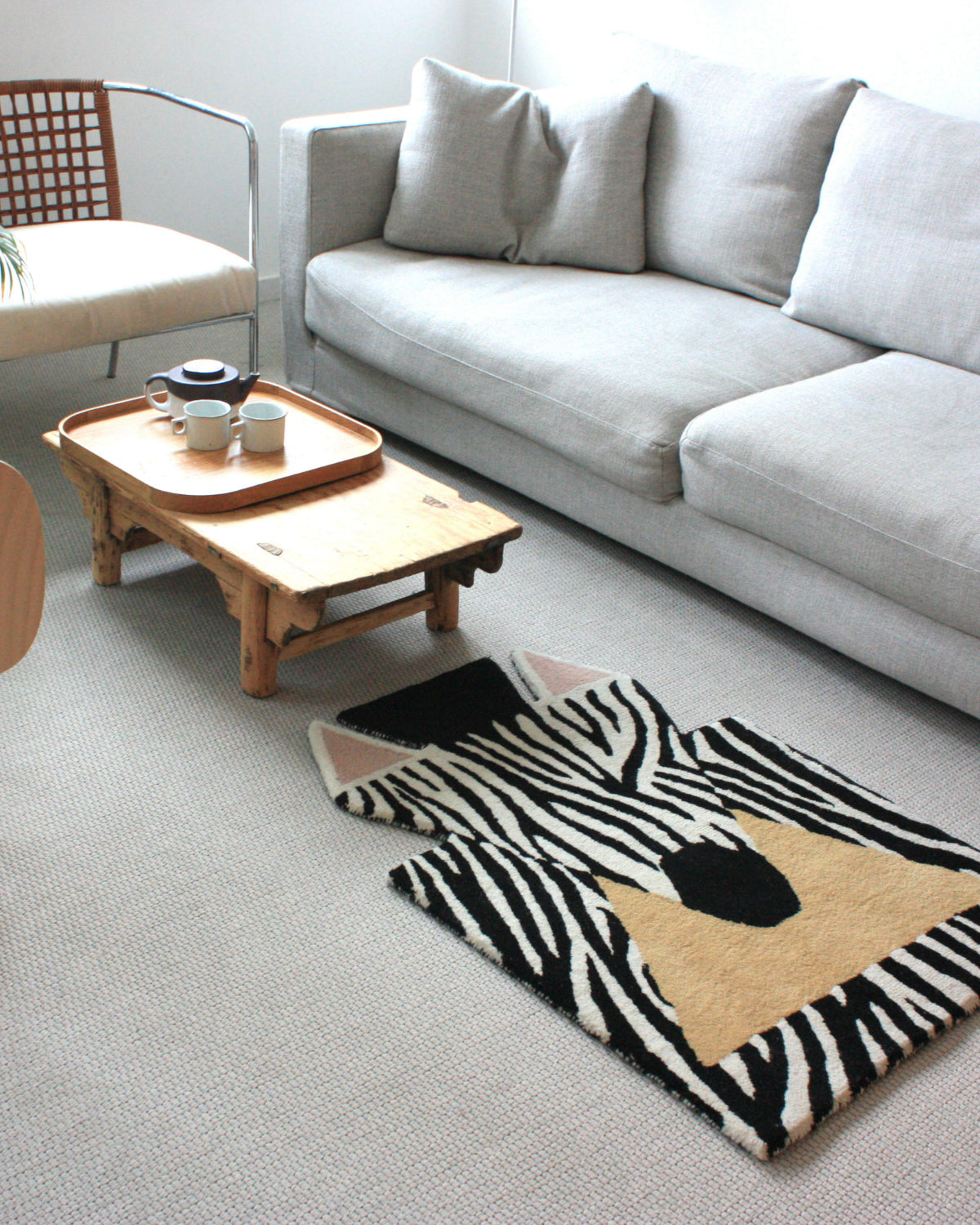 EO Play Zebra Rug – styled in a room (photo 1 of 8)