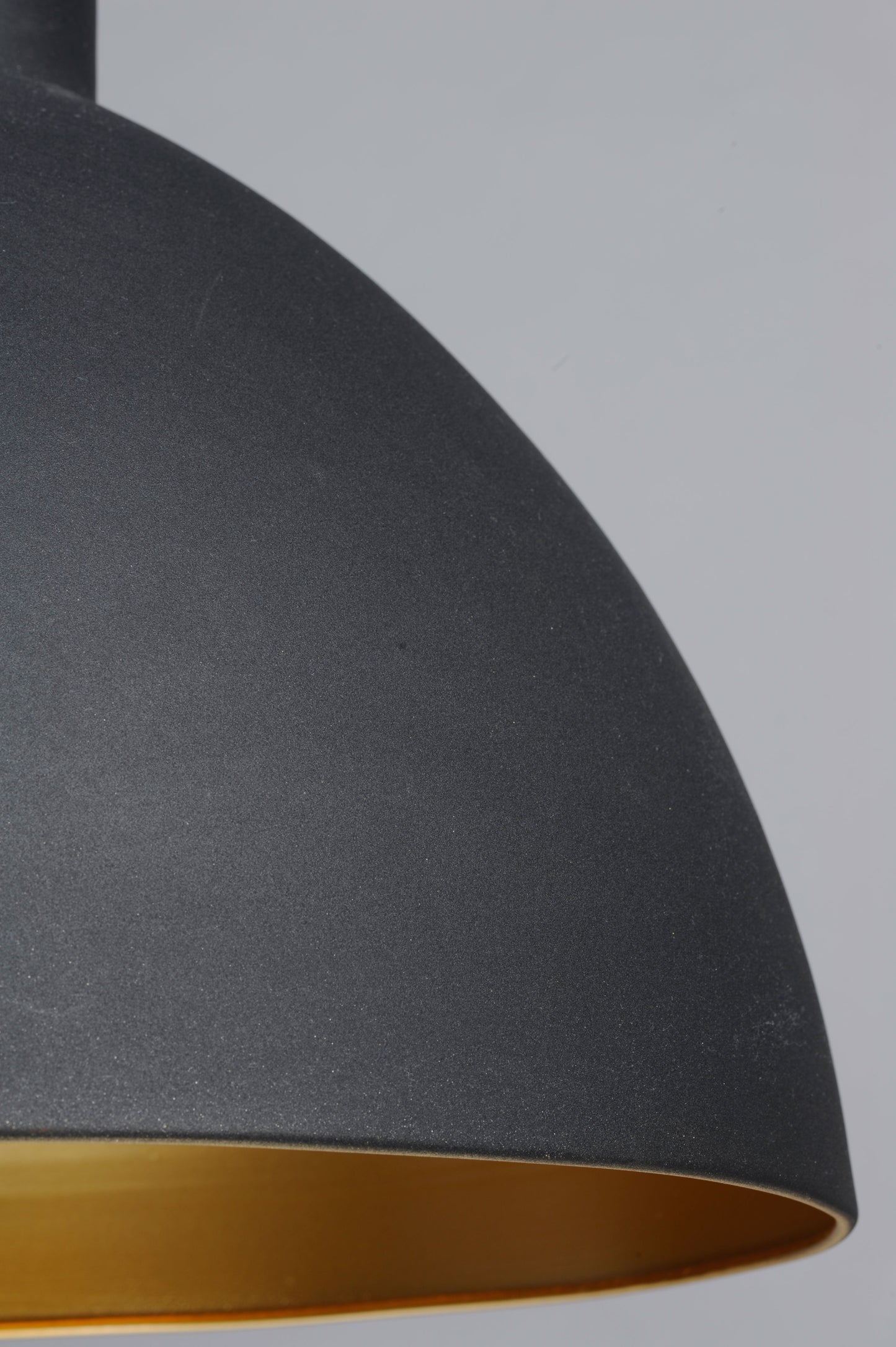 Cora 7" Mini Pendant Black/Gold by Maxim Lighting