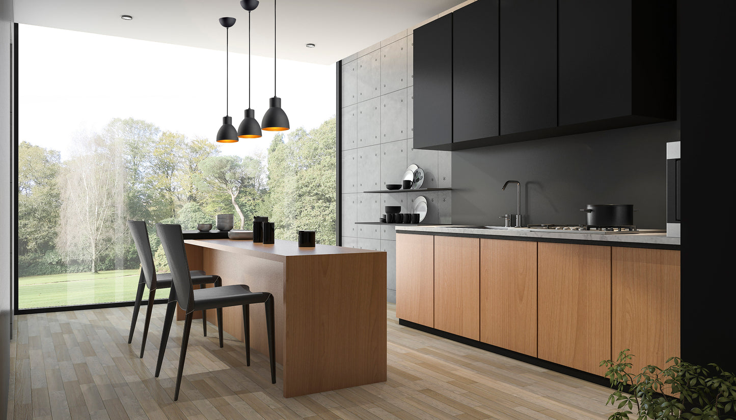Cora 8.75" Pendant Black/Gold by Maxim Lighting