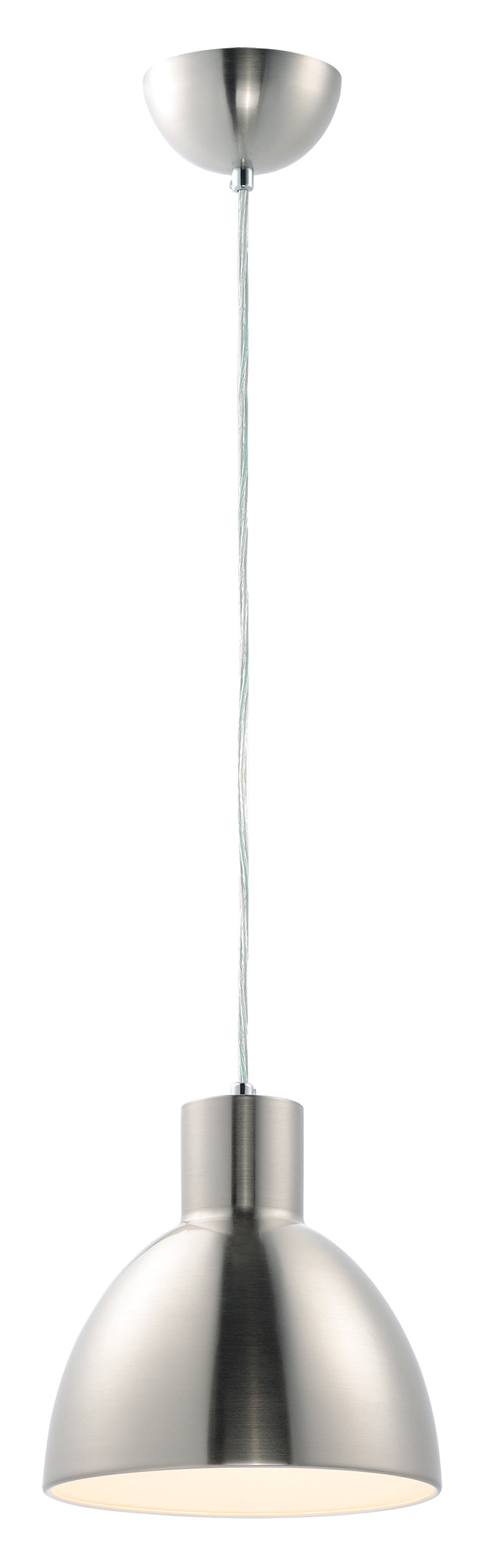 Cora 8.75" Pendant Satin Nickel by Maxim Lighting