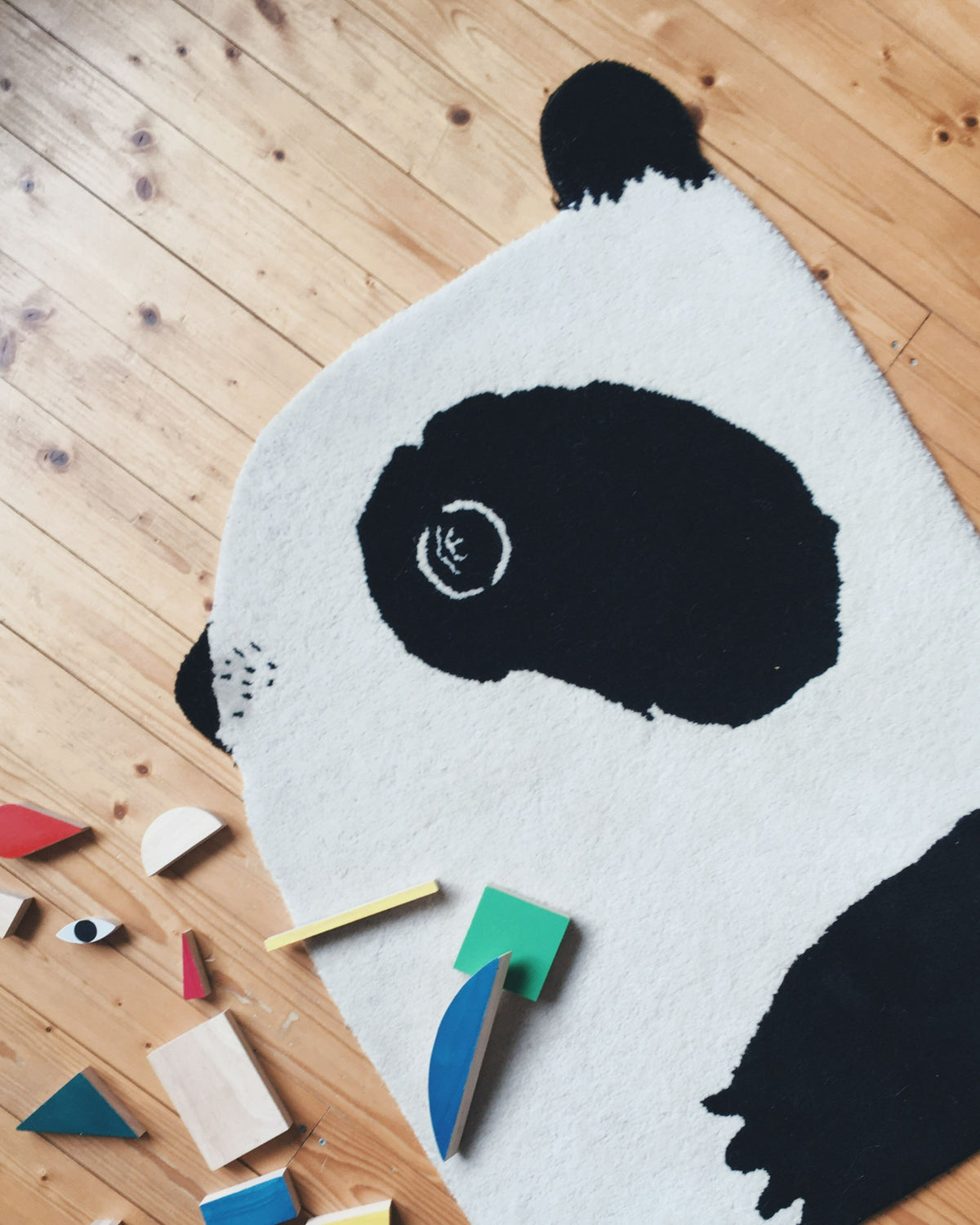 EO Play Panda Rug – styled in a room (photo 1 of 8)