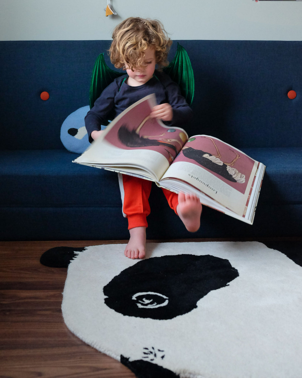 EO Play Panda Rug – styled in a room (photo 3 of 8)