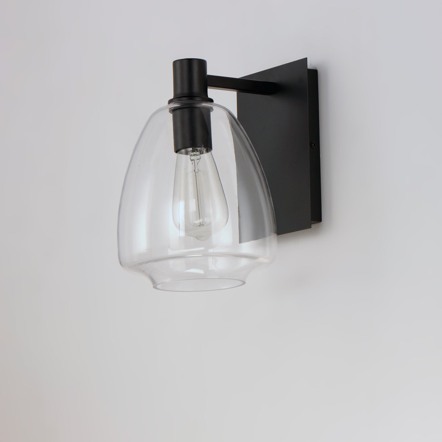 Babylon Wall Sconce Black by Maxim Lighting