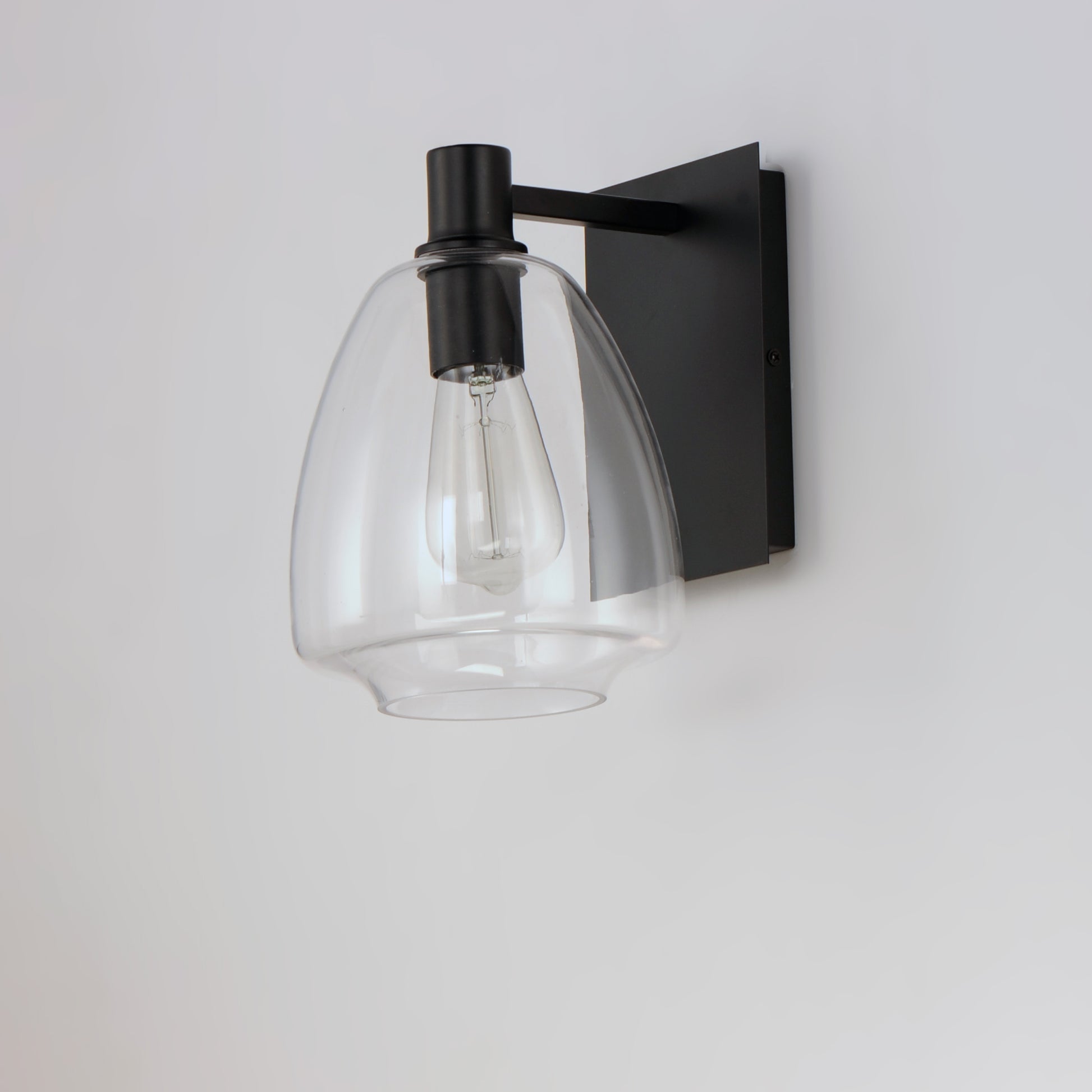 Babylon Wall Sconce Black by Maxim Lighting
