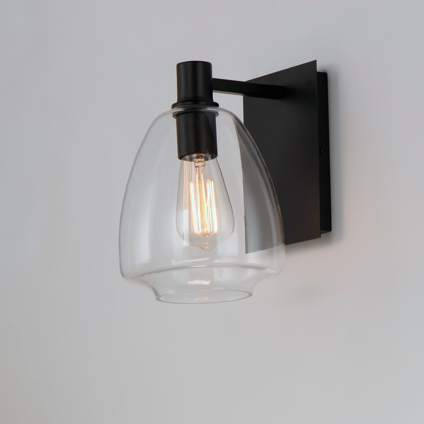 Babylon Wall Sconce Black by Maxim Lighting