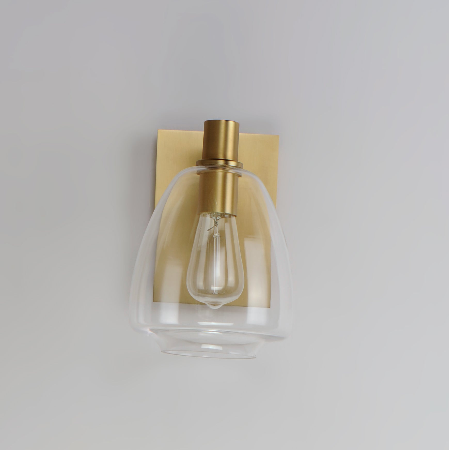 Babylon Wall Sconce Satin Brass by Maxim Lighting