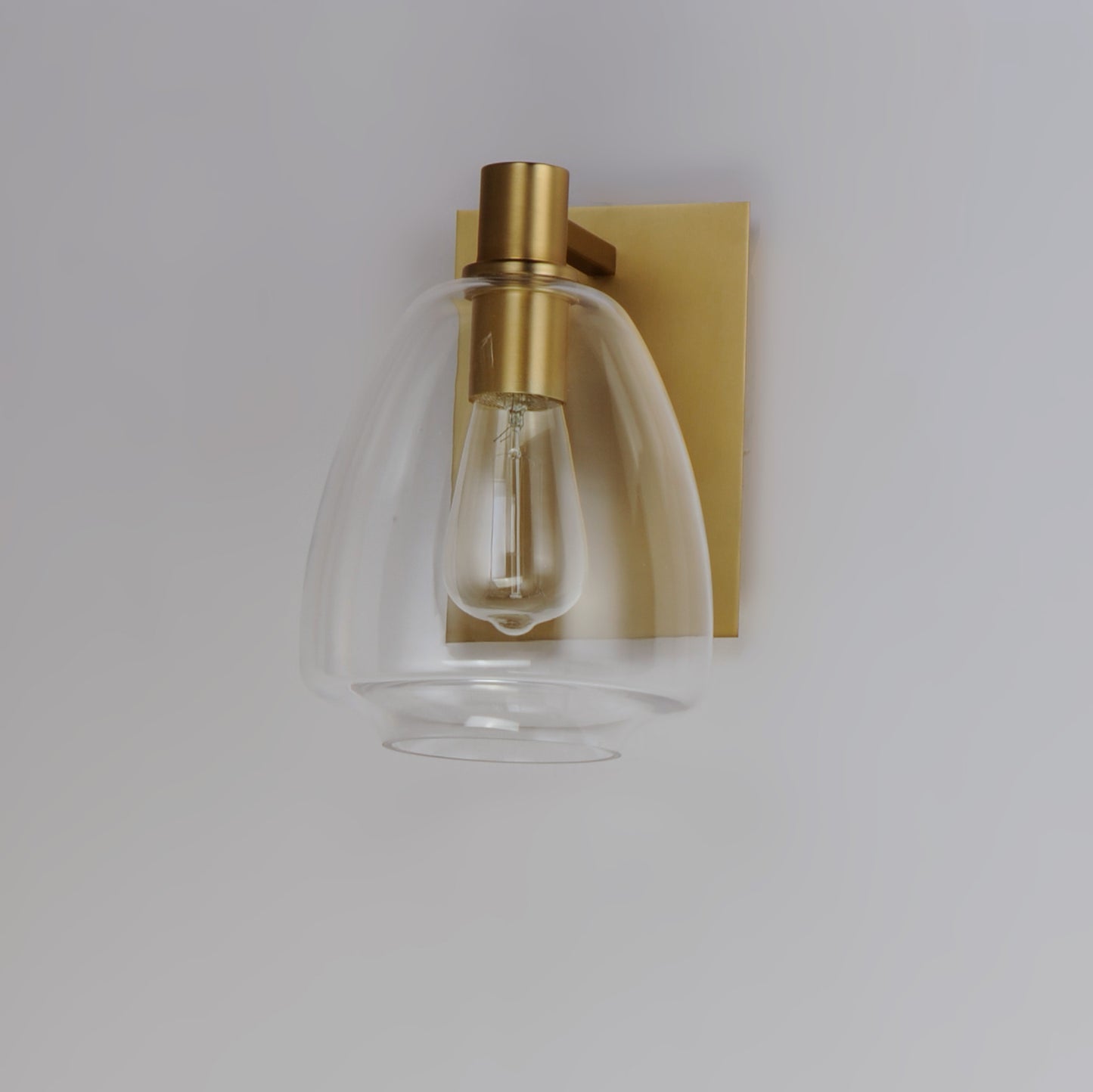 Babylon Wall Sconce Satin Brass by Maxim Lighting