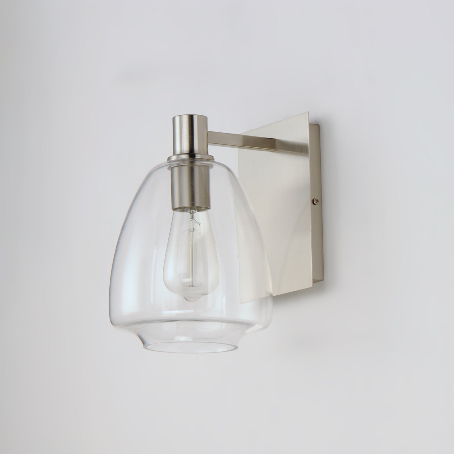 Babylon Wall Sconce Satin Nickel by Maxim Lighting