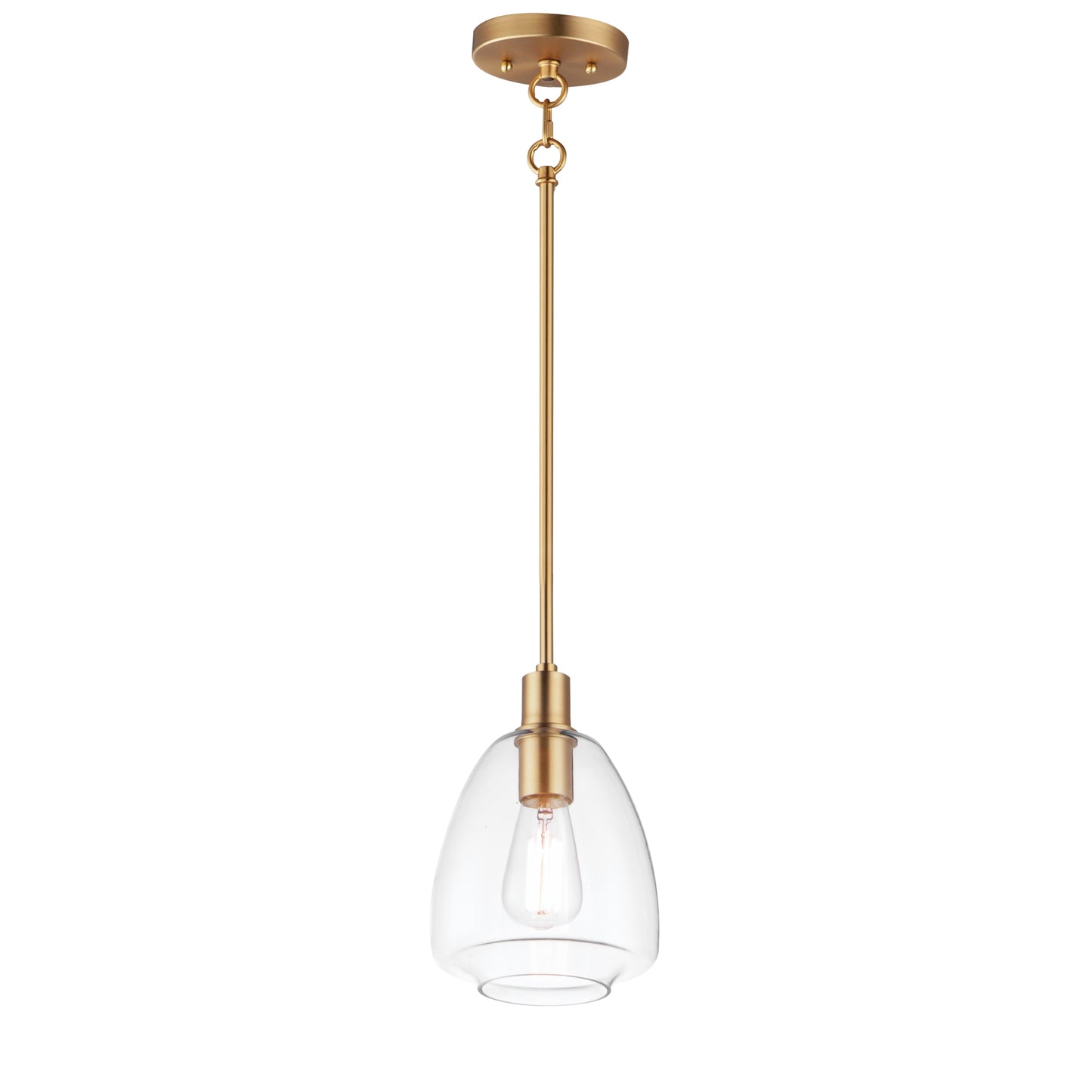 Babylon Pendant Satin Brass by Maxim Lighting