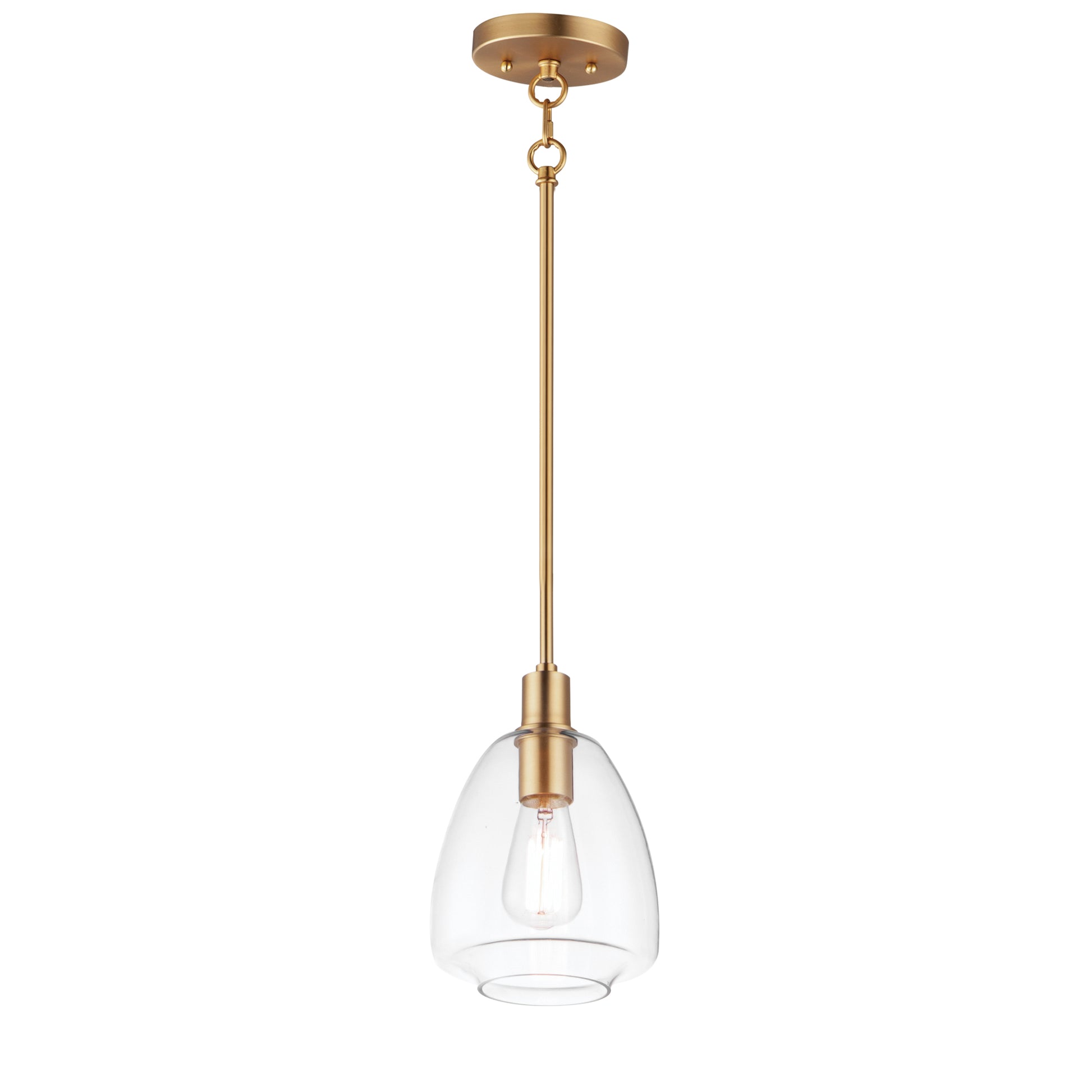 Babylon Pendant Satin Brass by Maxim Lighting