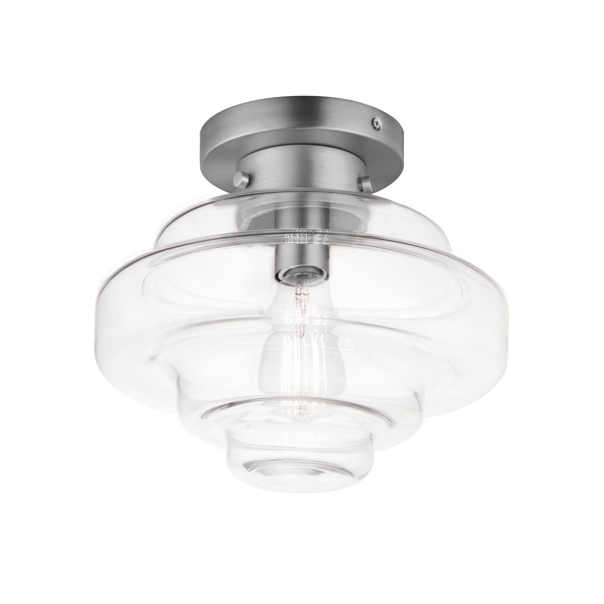 Harbor Flush Mount Satin Nickel by Maxim Lighting