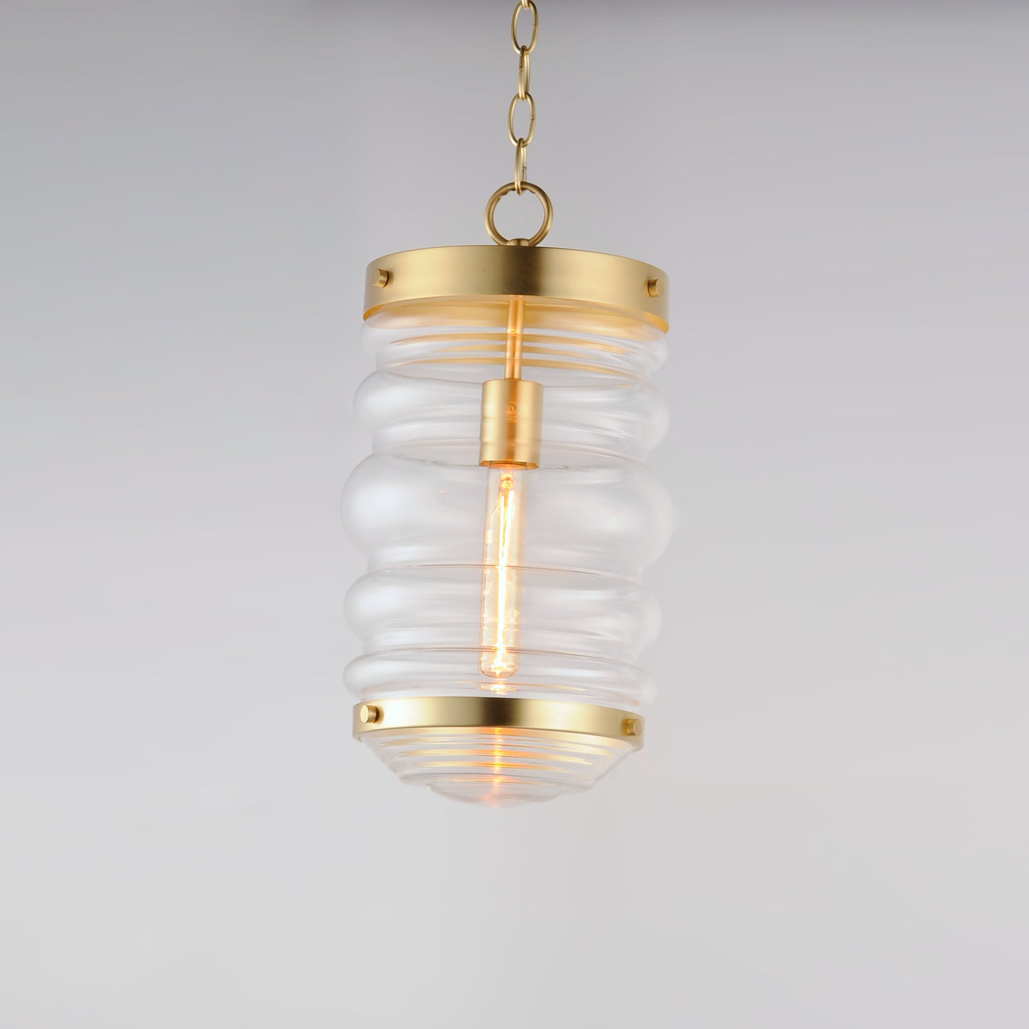 Newport Pendant Satin Brass by Maxim Lighting
