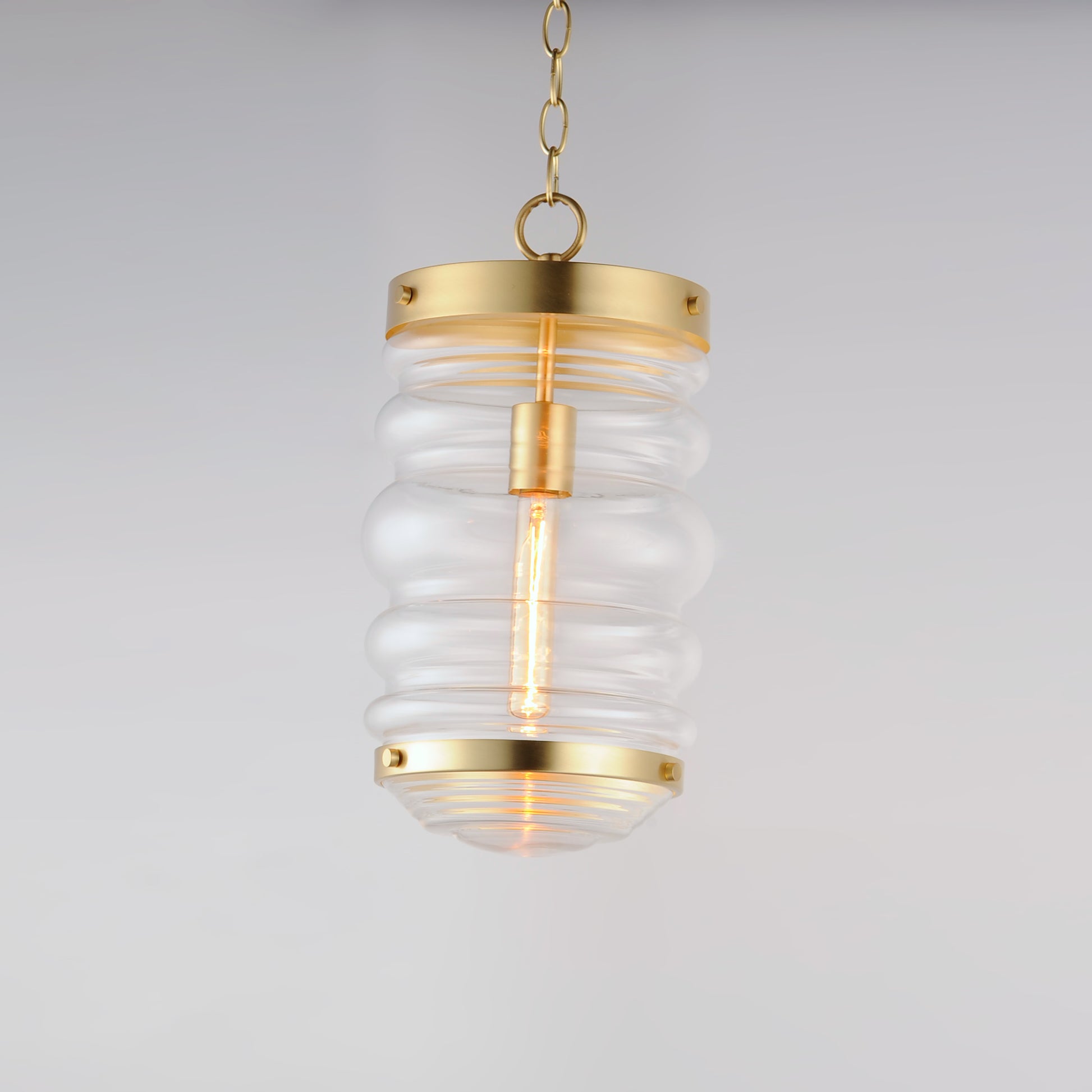 Newport Pendant Satin Brass by Maxim Lighting