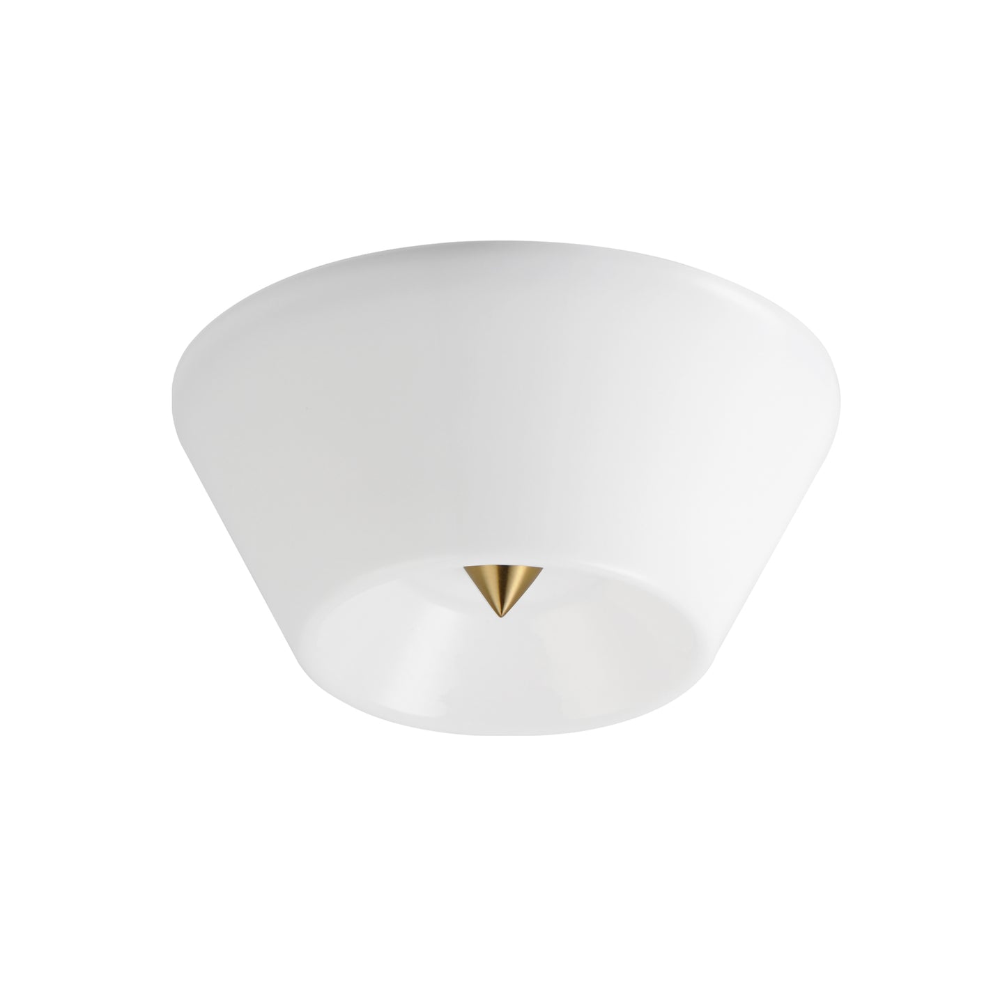 Tack LED Flush Mount Natural Aged Brass by Maxim Lighting