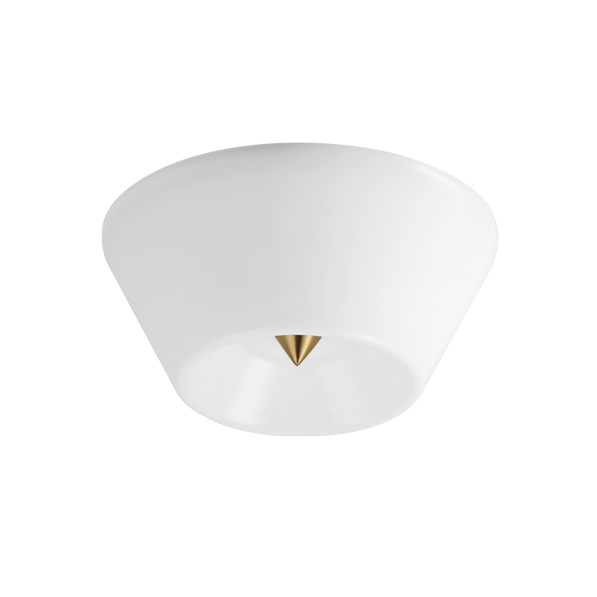 Tack LED Flush Mount Natural Aged Brass by Maxim Lighting
