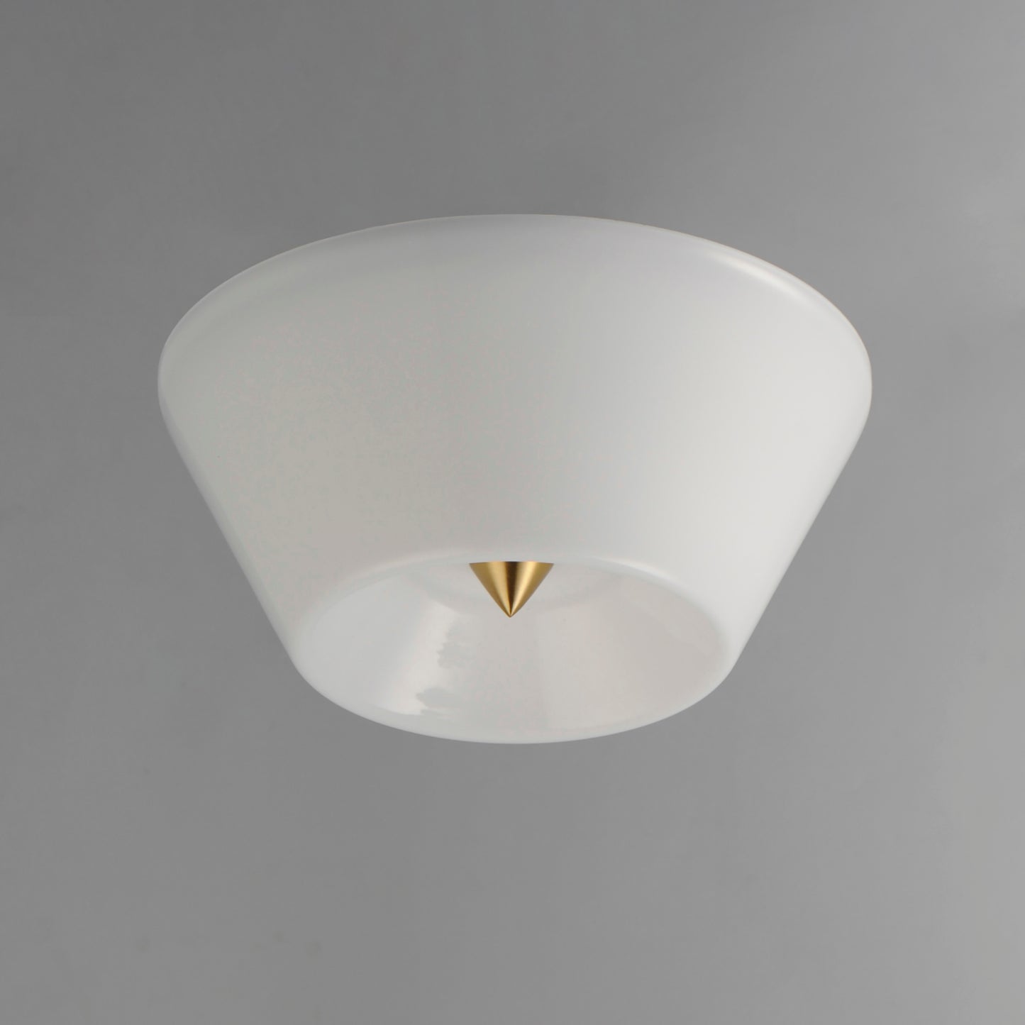 Tack LED Flush Mount Natural Aged Brass by Maxim Lighting
