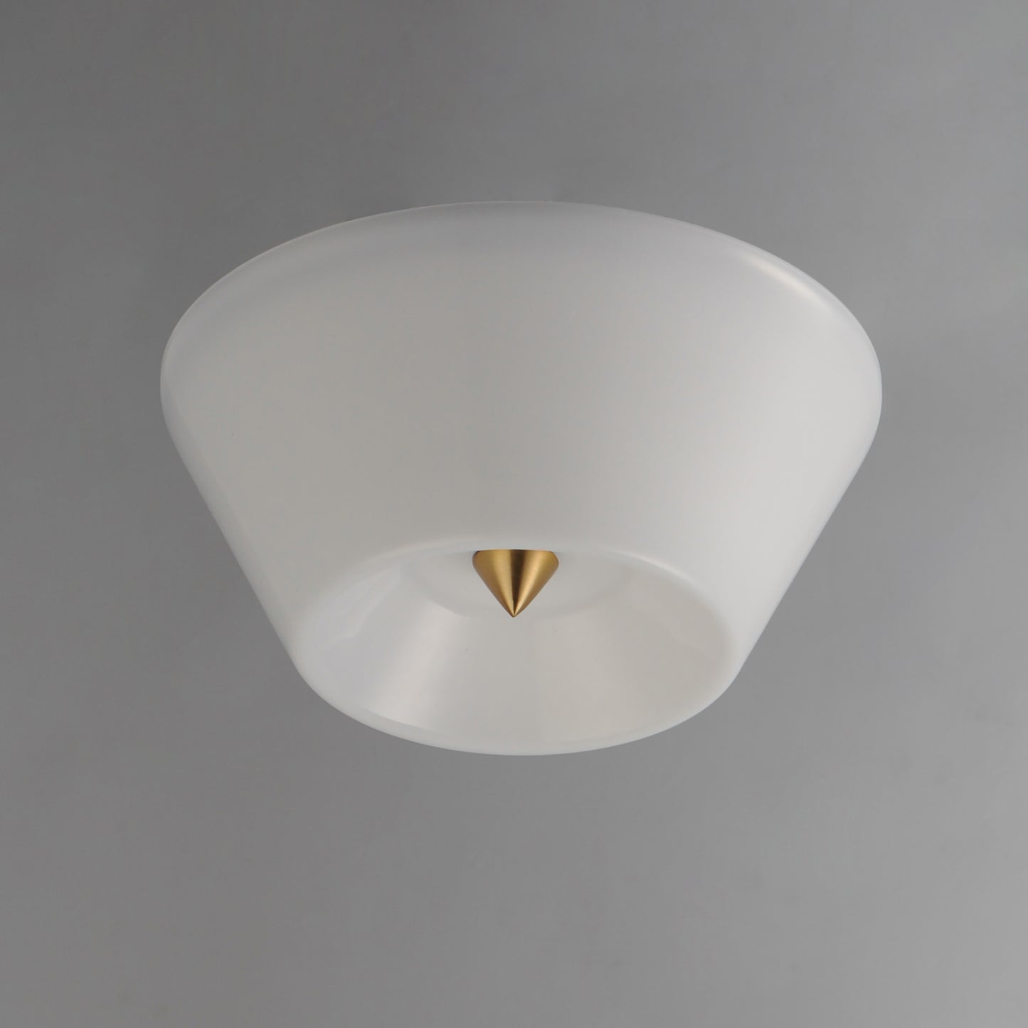 Tack LED Flush Mount Natural Aged Brass by Maxim Lighting