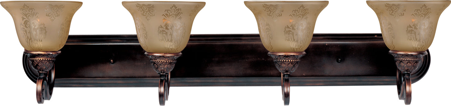 Symphony 4-Light Bath Vanity Oil Rubbed Bronze by Maxim Lighting