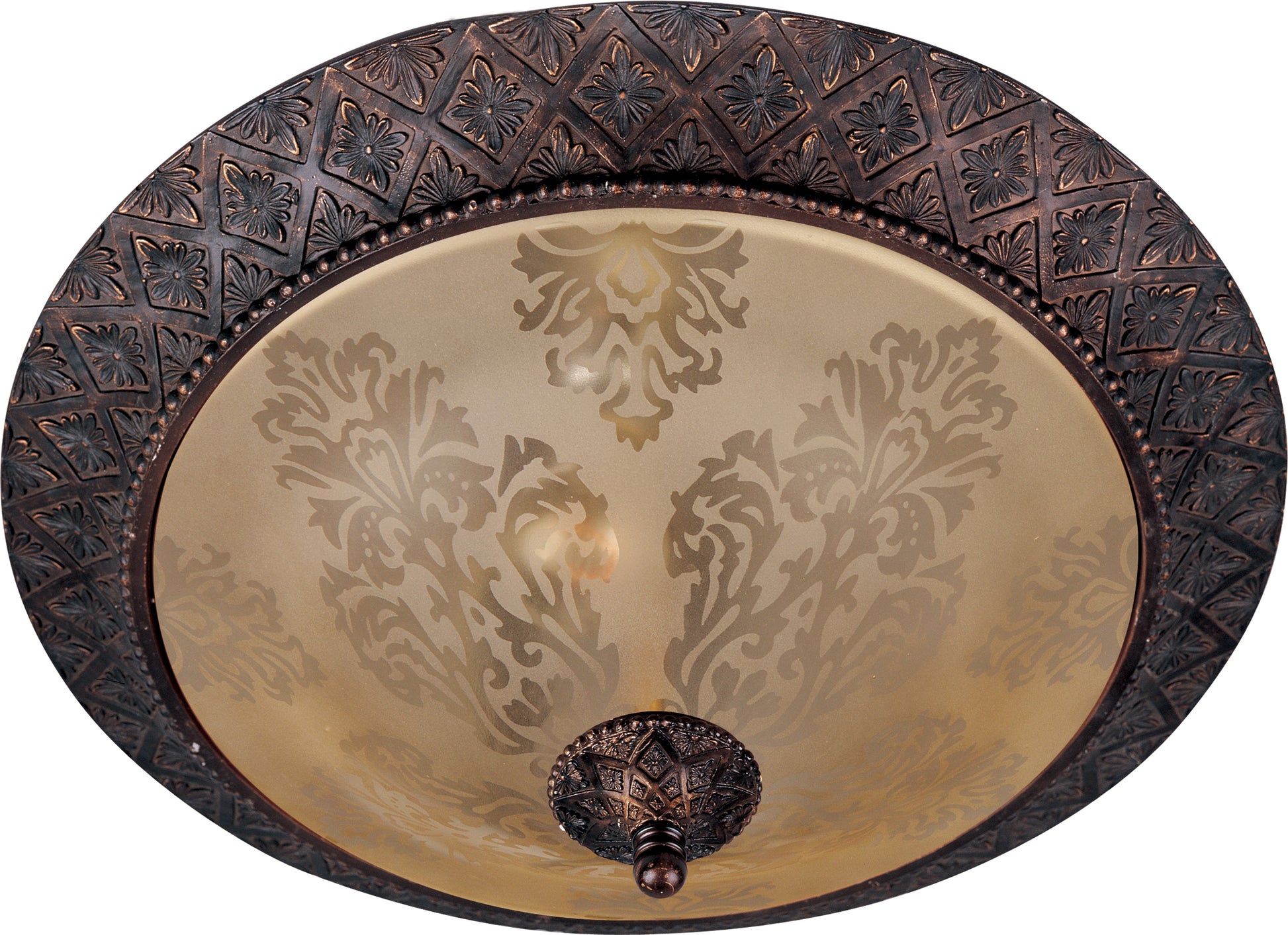 Symphony 2-Light Flush Mount Oil Rubbed Bronze by Maxim Lighting