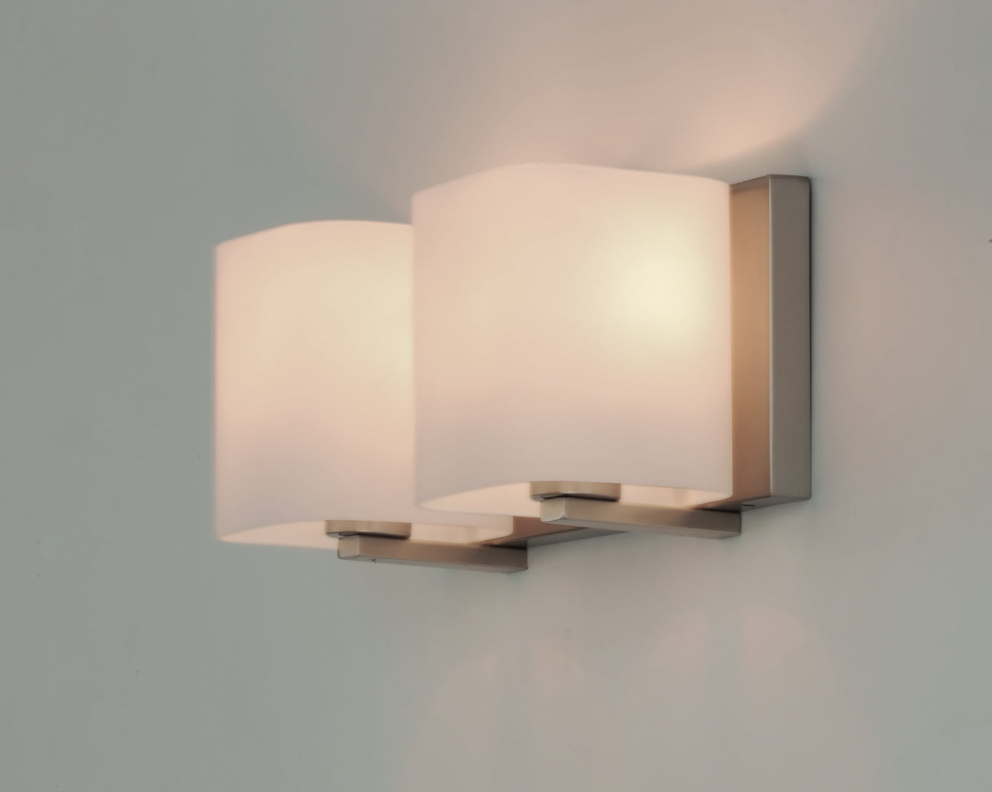 Wrap 2-Light Bath Vanity Satin Nickel by Maxim Lighting