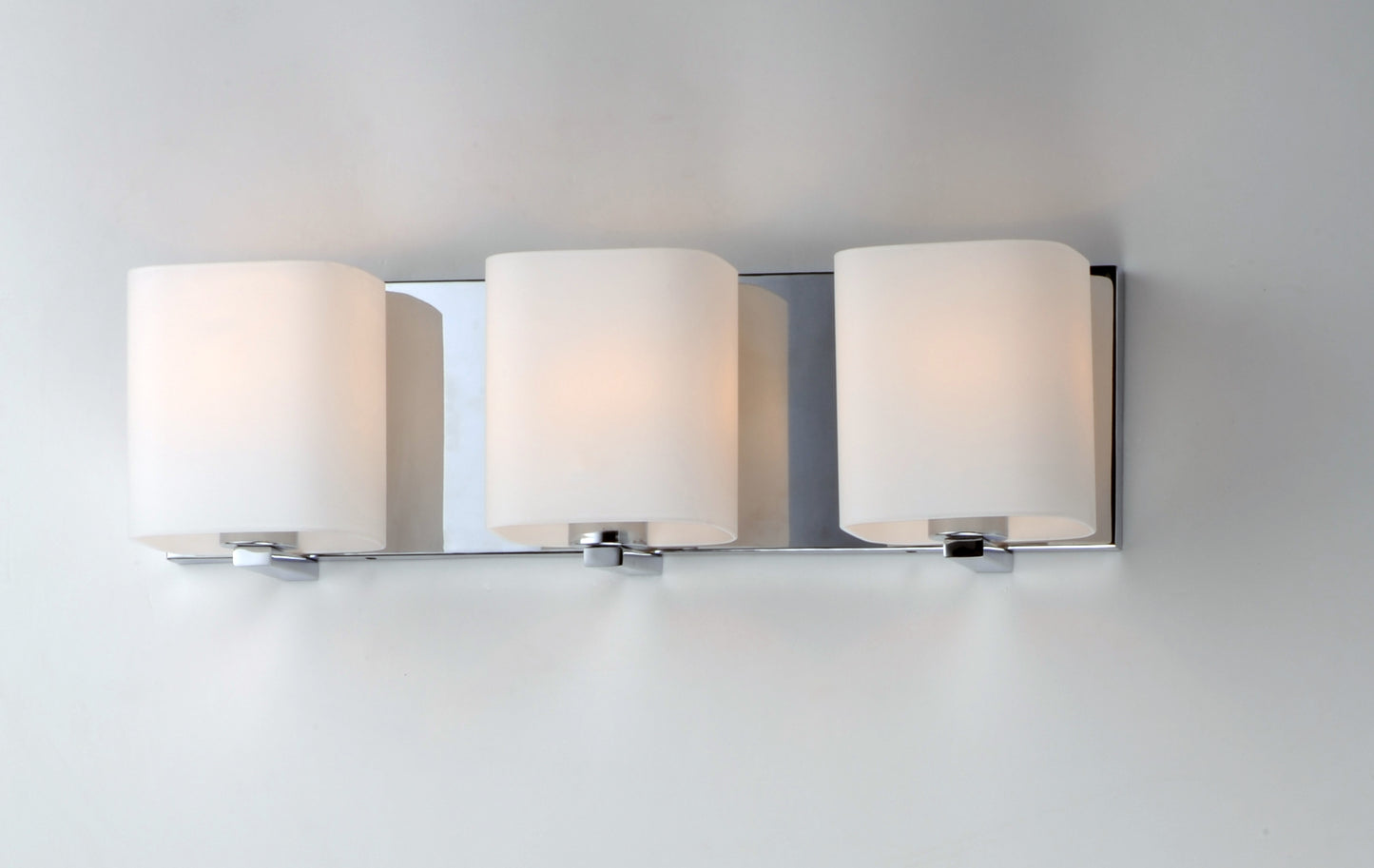 Wrap 3-Light Bath Vanity Polished Chrome by Maxim Lighting