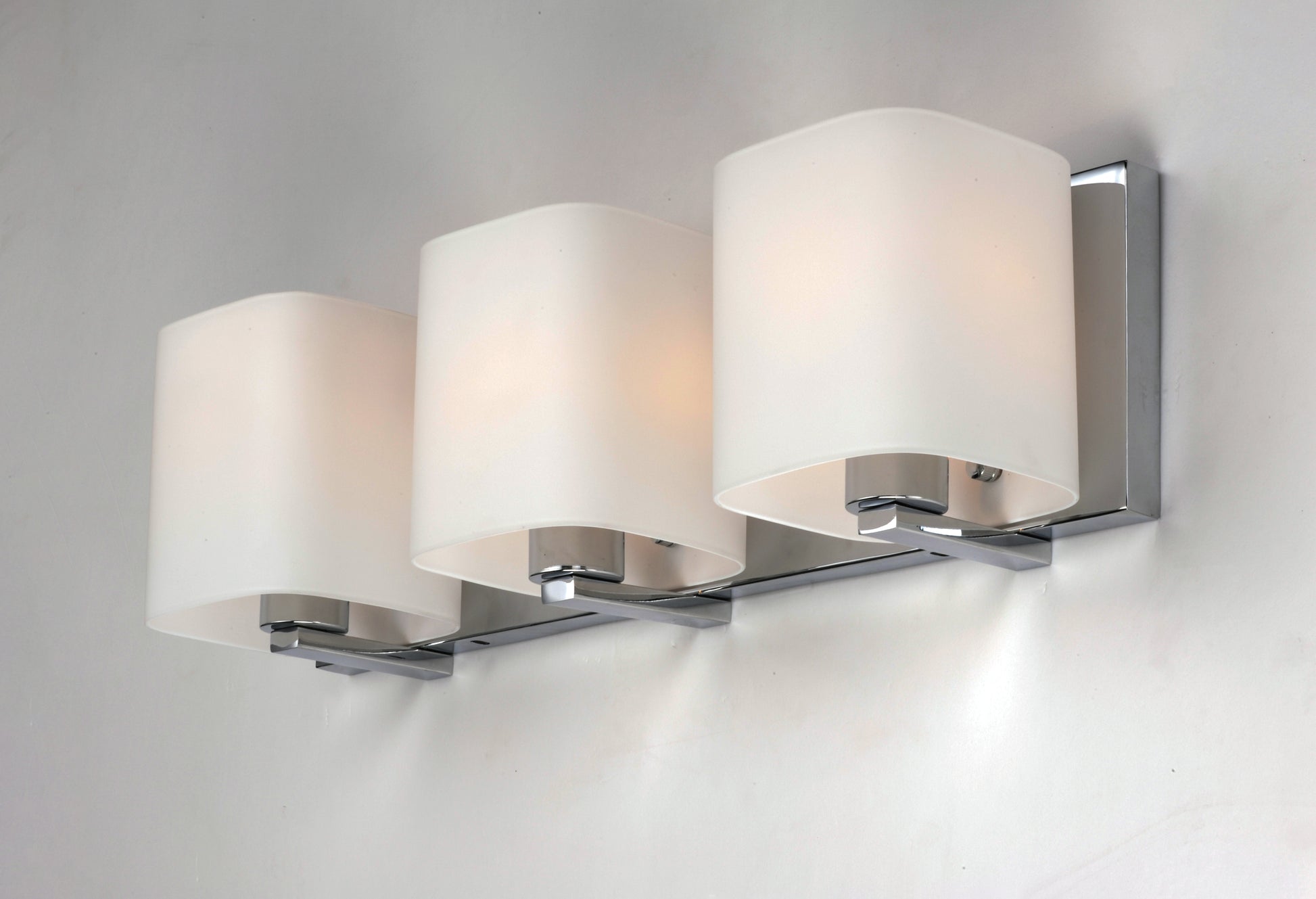 Wrap 3-Light Bath Vanity Polished Chrome by Maxim Lighting