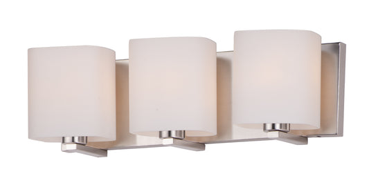 Wrap 3-Light Bath Vanity Satin Nickel by Maxim Lighting