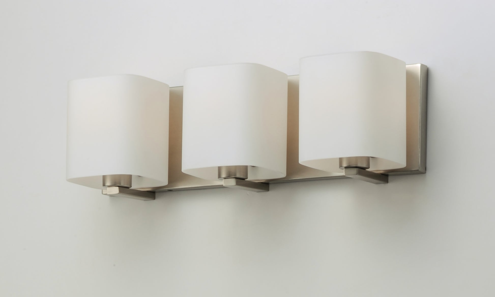 Wrap 3-Light Bath Vanity Satin Nickel by Maxim Lighting