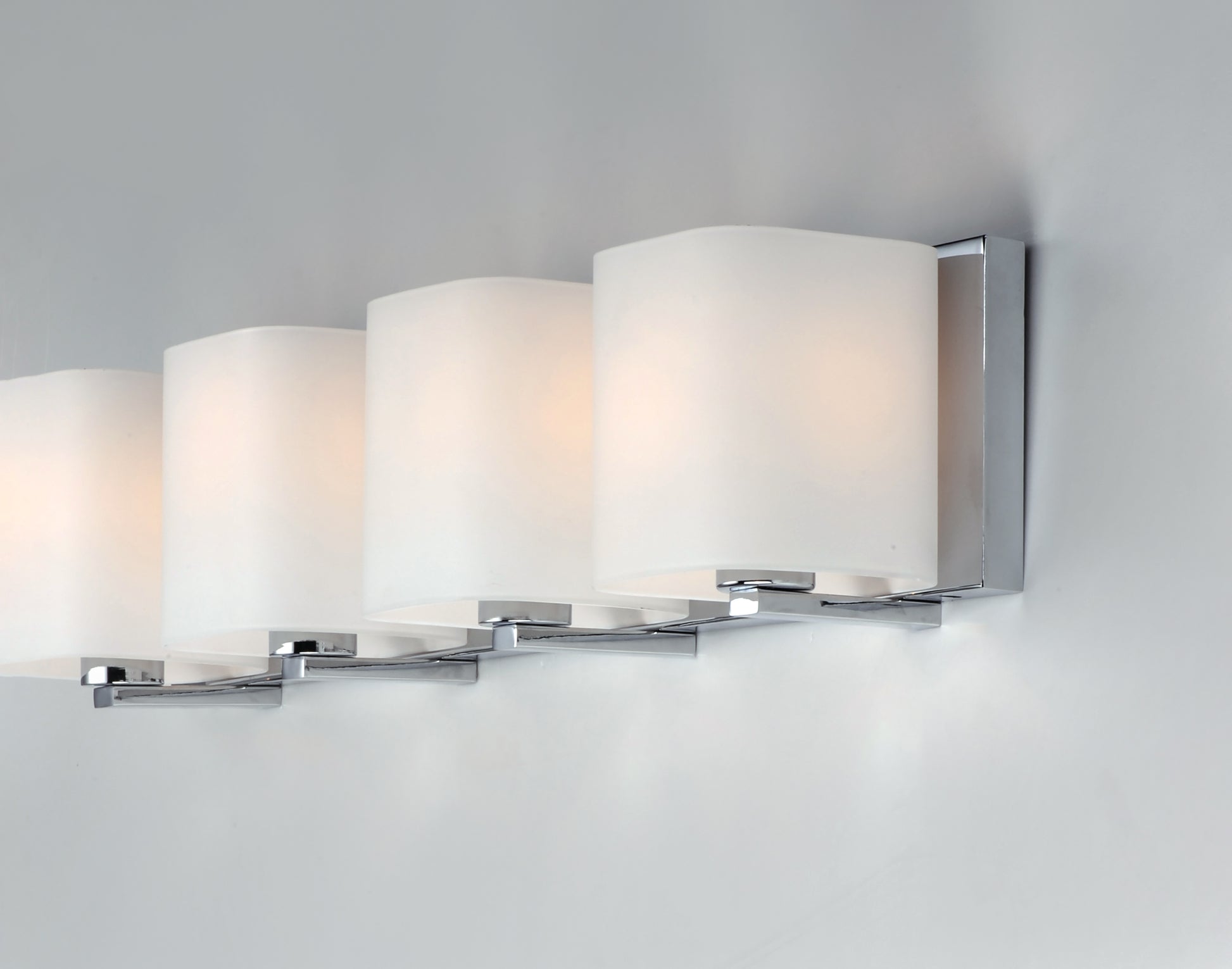 Wrap 4-Light Bath Vanity Polished Chrome by Maxim Lighting