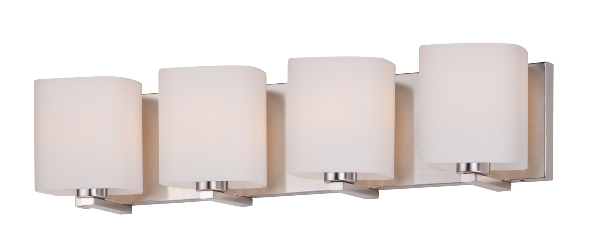 Wrap 4-Light Bath Vanity Satin Nickel by Maxim Lighting