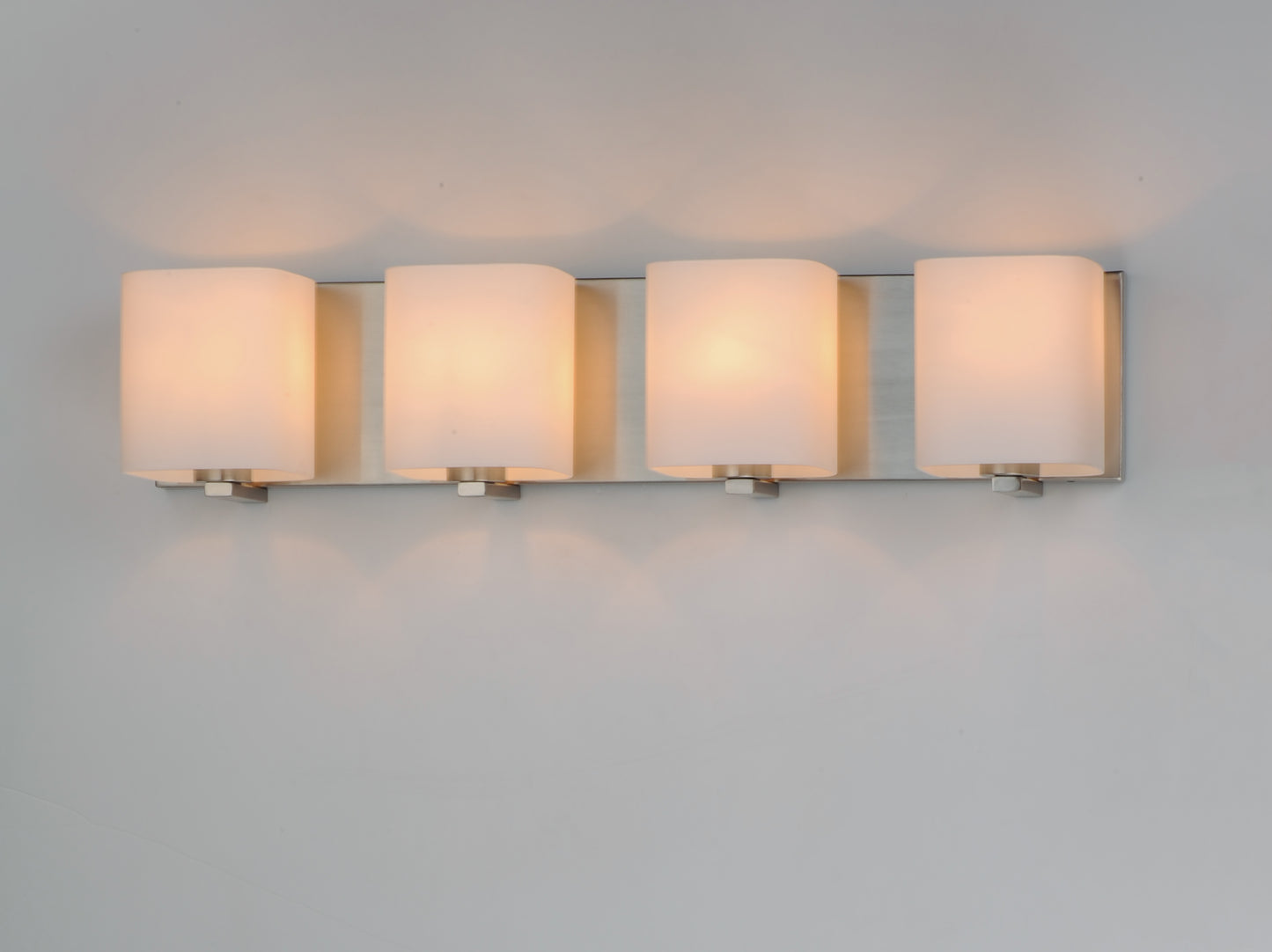 Wrap 4-Light Bath Vanity Satin Nickel by Maxim Lighting