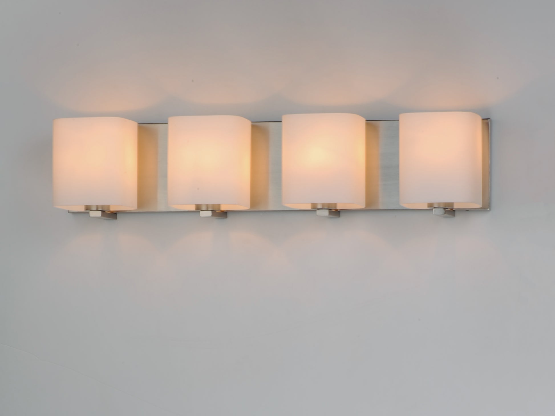 Wrap 4-Light Bath Vanity Satin Nickel by Maxim Lighting