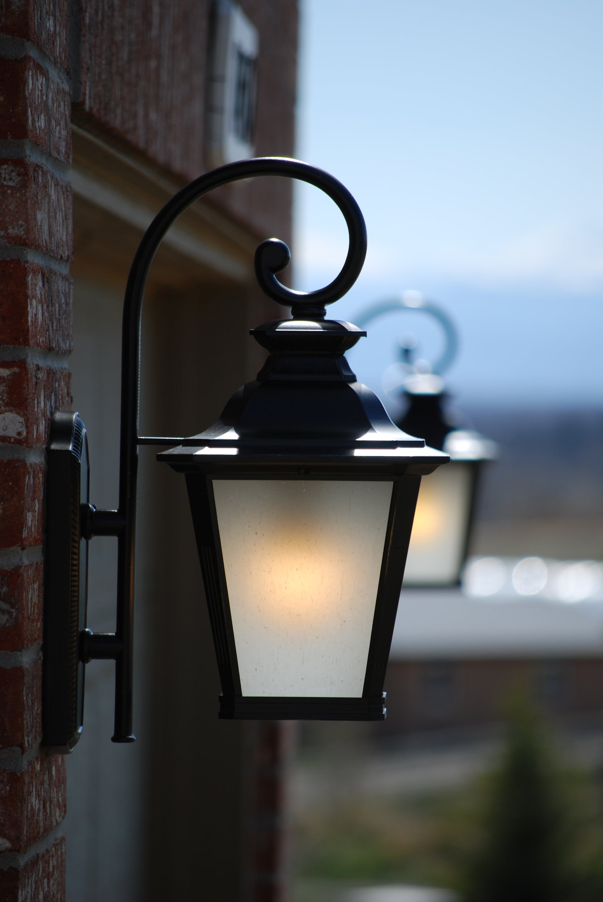 Knoxville Outdoor Wall Lantern Bronze by Maxim Lighting