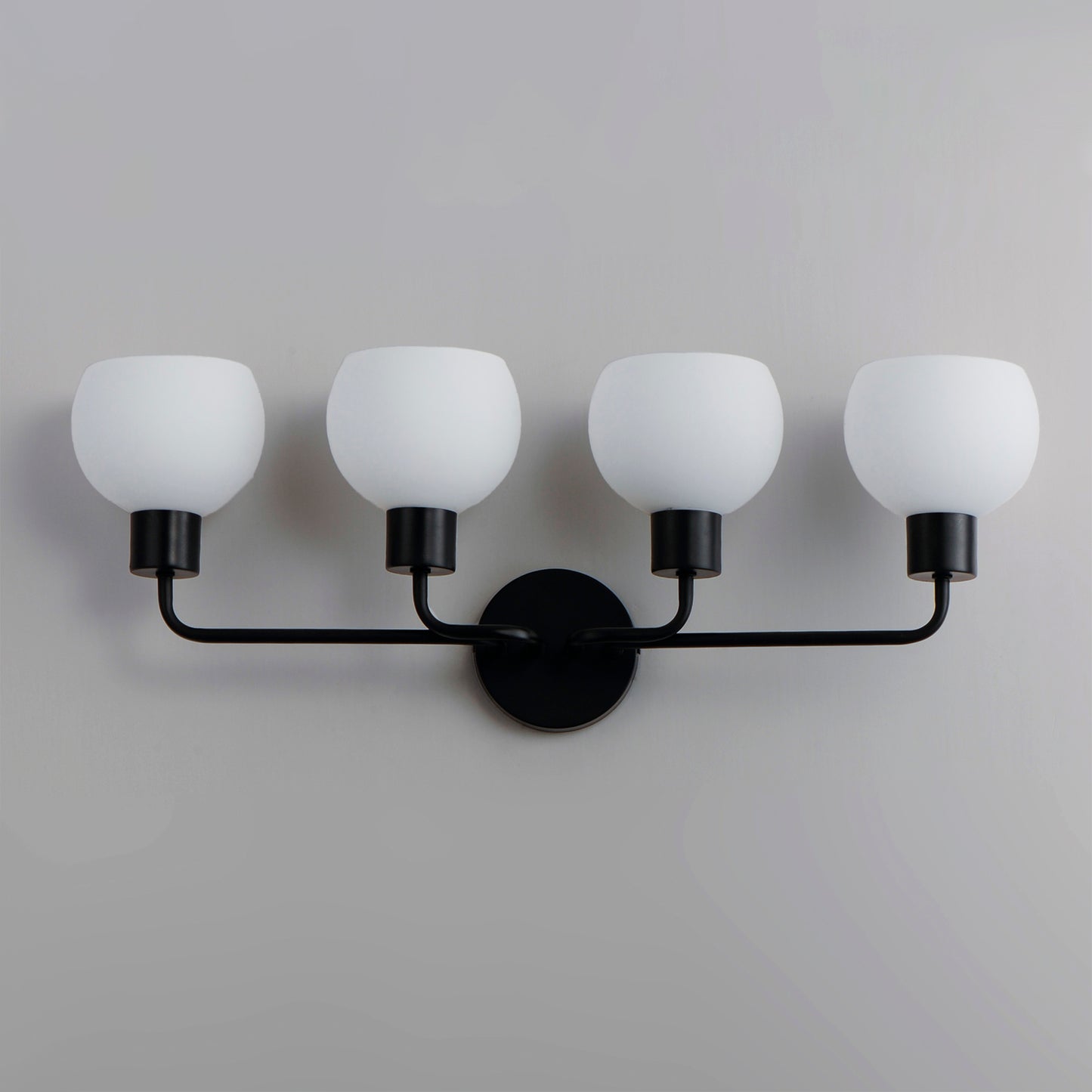 Coraline 4-Light Bath Vanity Black by Maxim Lighting