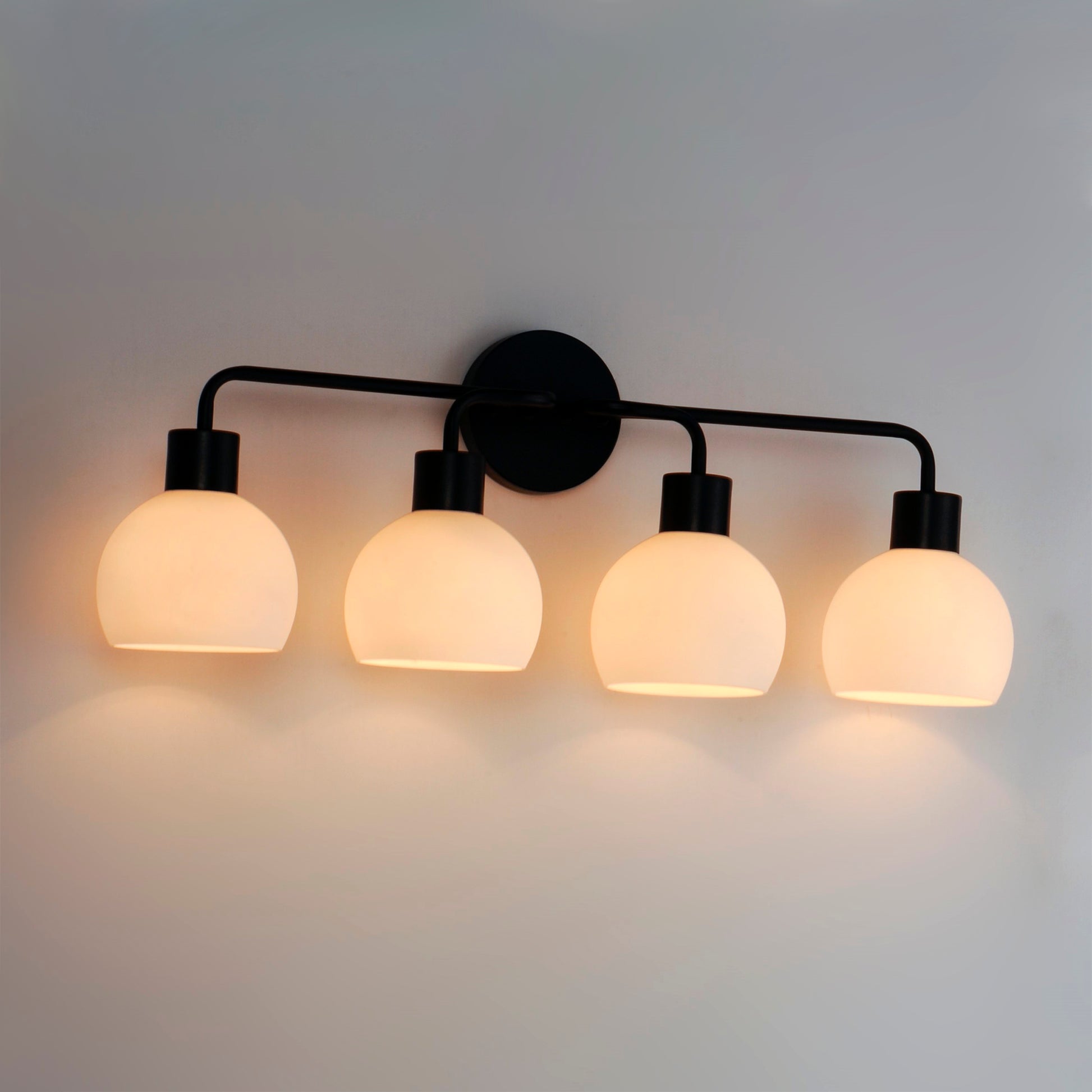 Coraline 4-Light Bath Vanity Black by Maxim Lighting