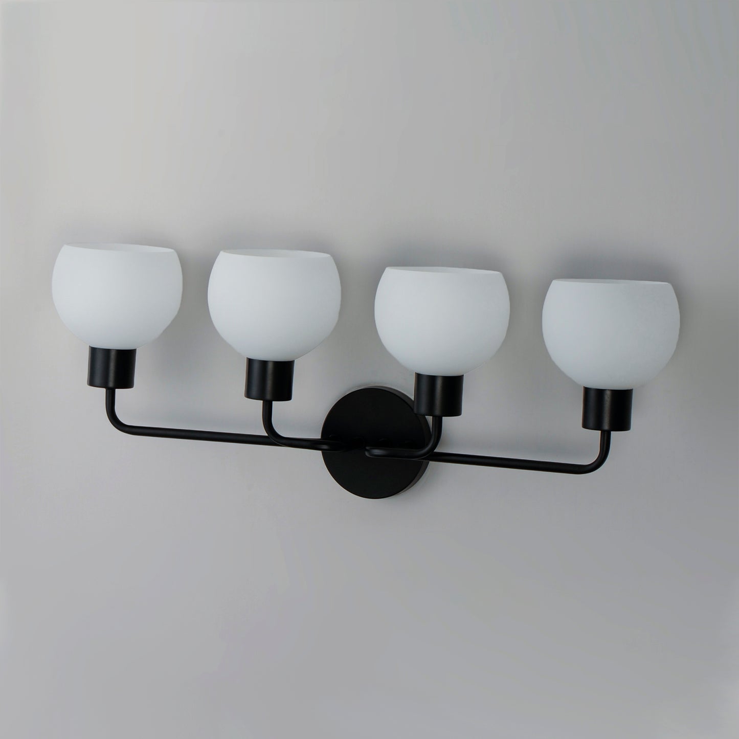 Coraline 4-Light Bath Vanity Black by Maxim Lighting