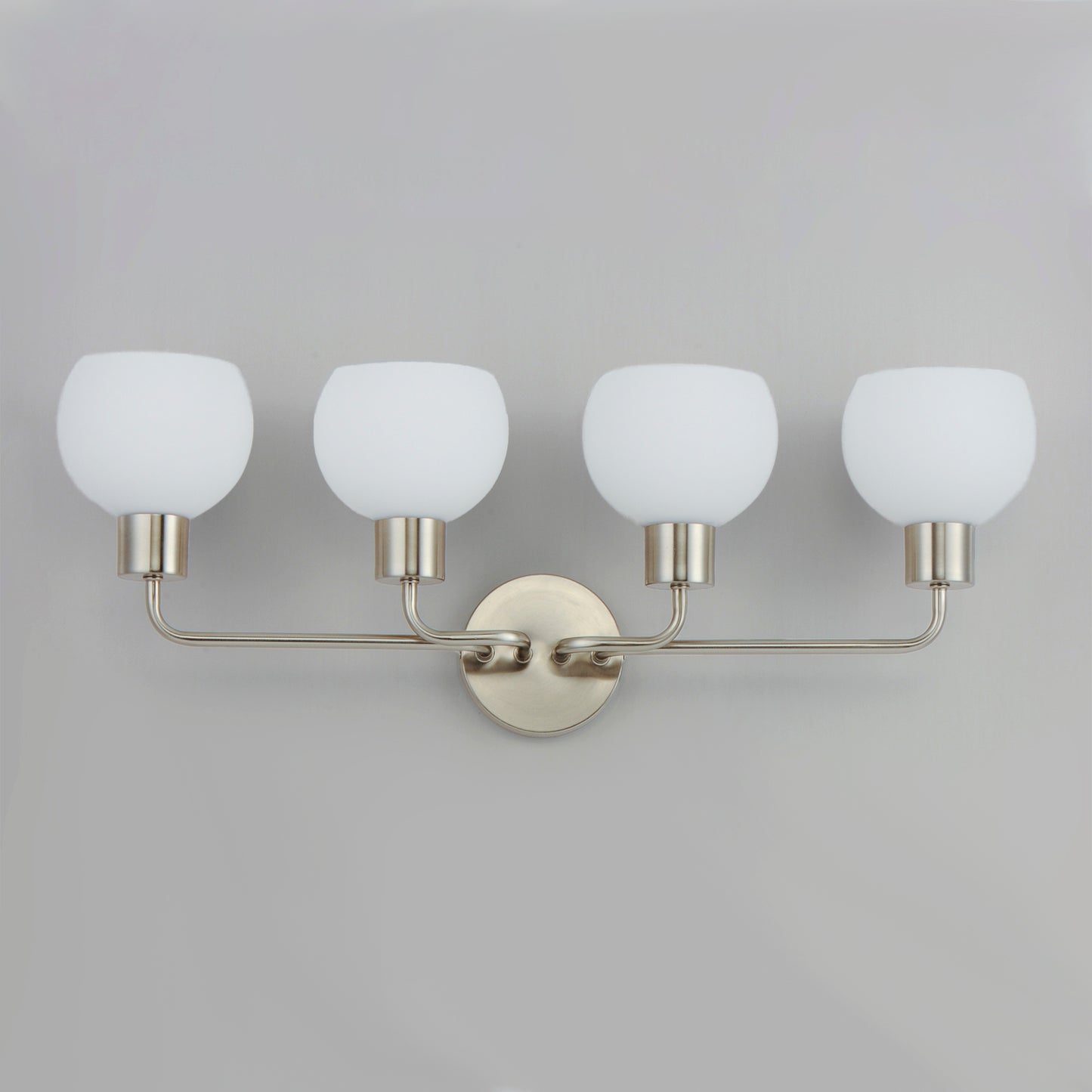 Coraline 4-Light Bath Vanity Satin Nickel by Maxim Lighting