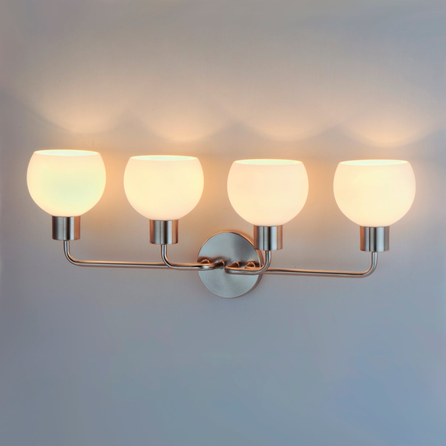 Coraline 4-Light Bath Vanity Satin Nickel by Maxim Lighting