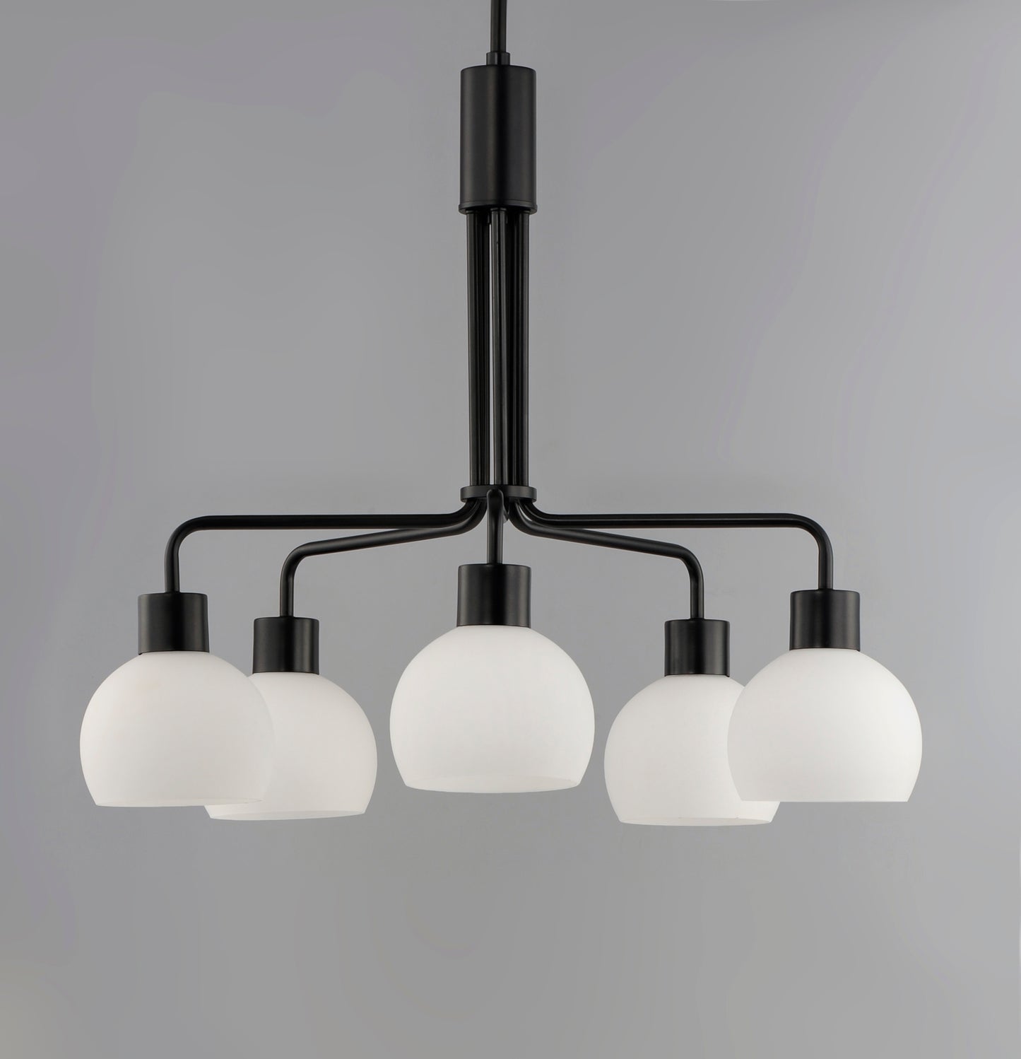 Coraline 5-Light Chandelier Black by Maxim Lighting