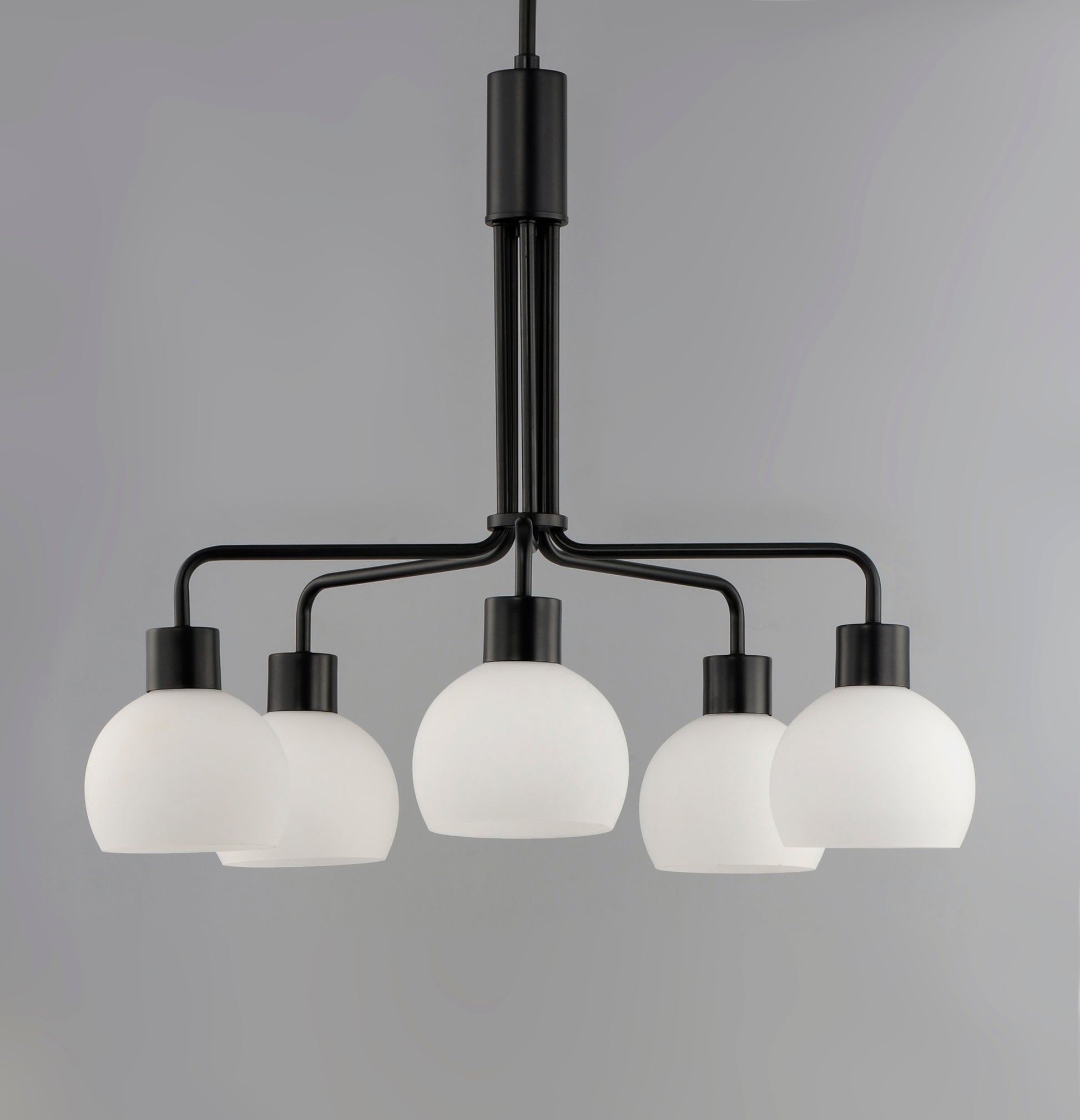 Coraline 5-Light Chandelier Black by Maxim Lighting