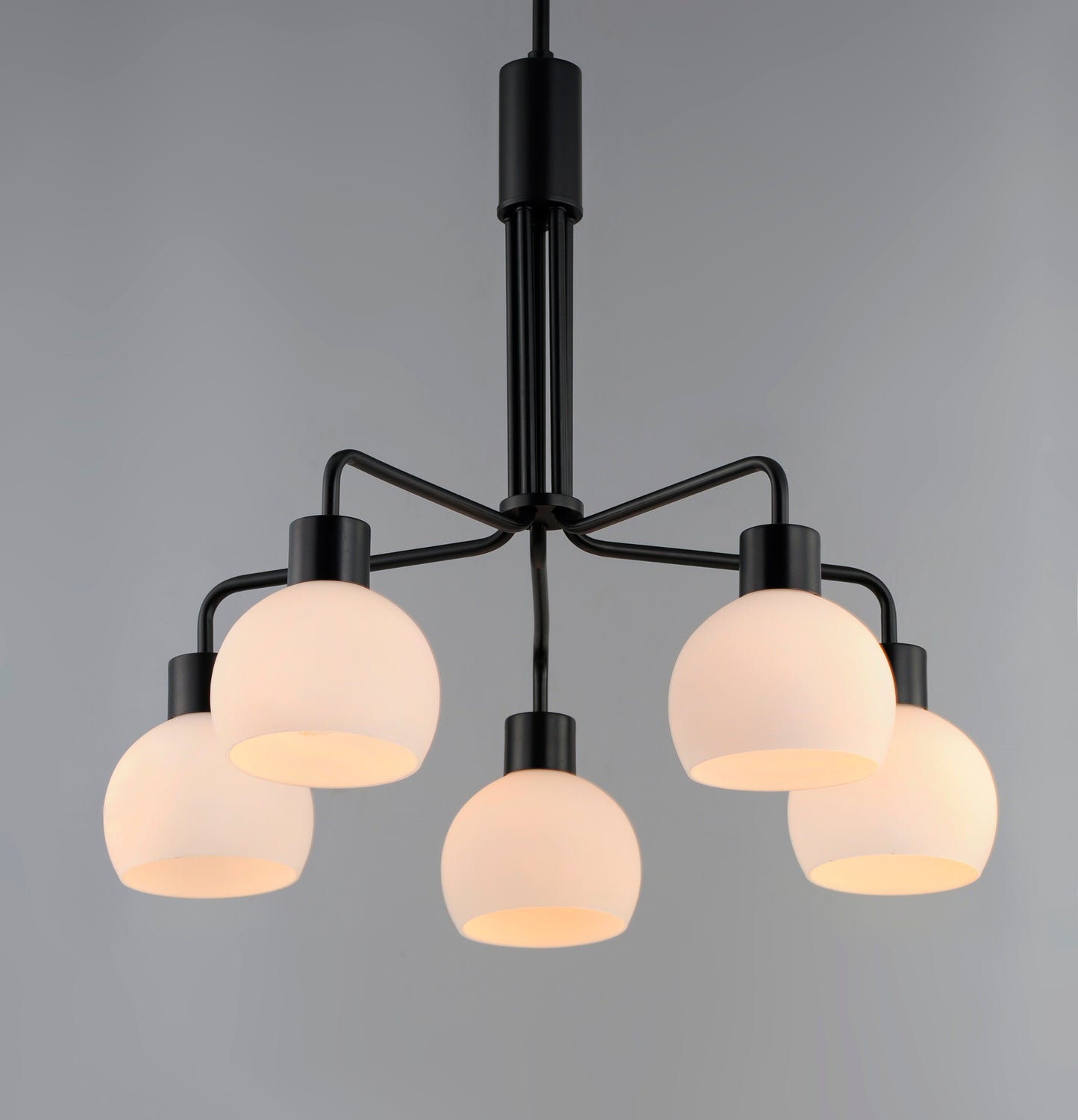 Coraline 5-Light Chandelier Black by Maxim Lighting
