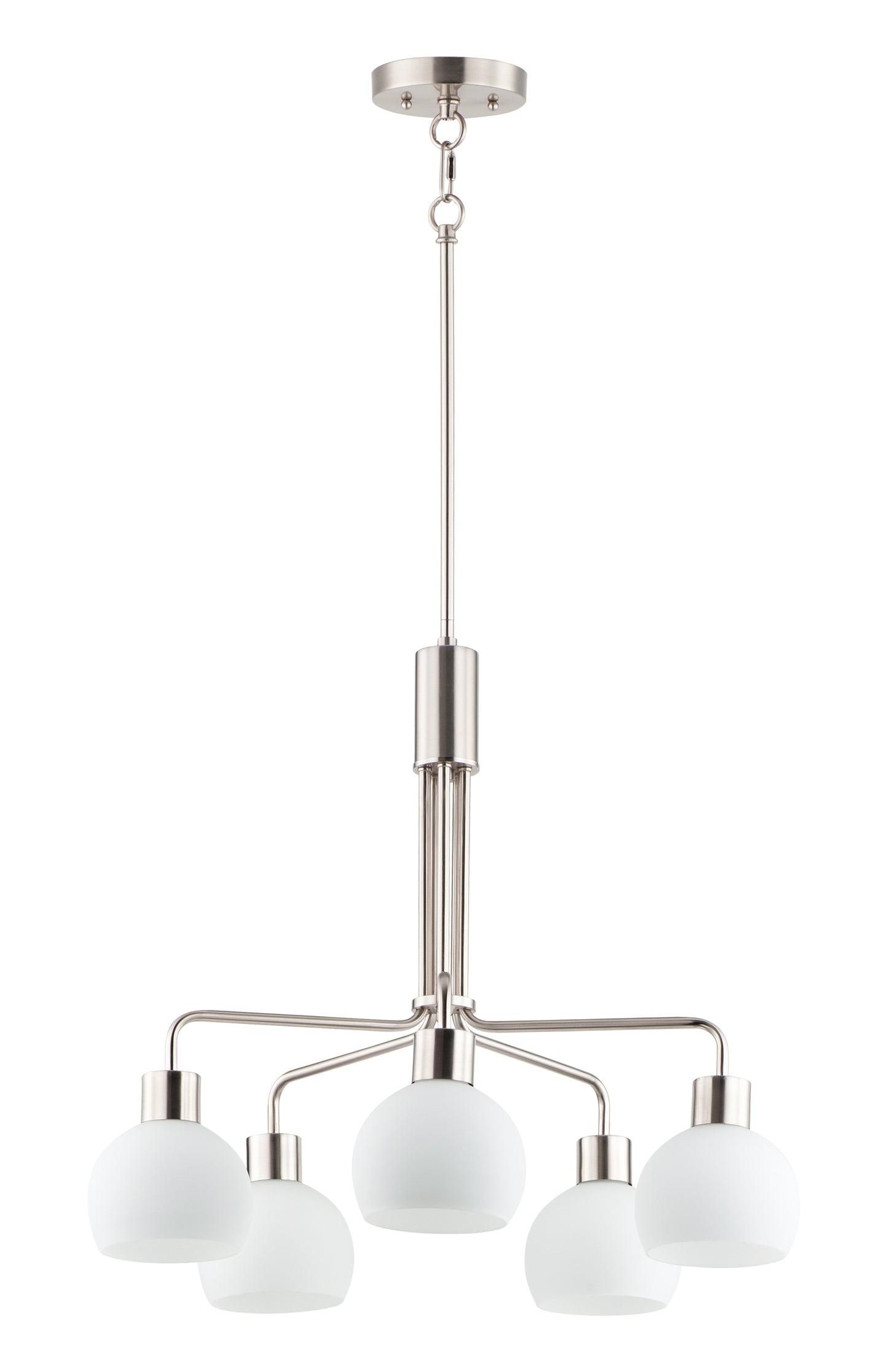 Coraline 5-Light Chandelier Satin Nickel by Maxim Lighting