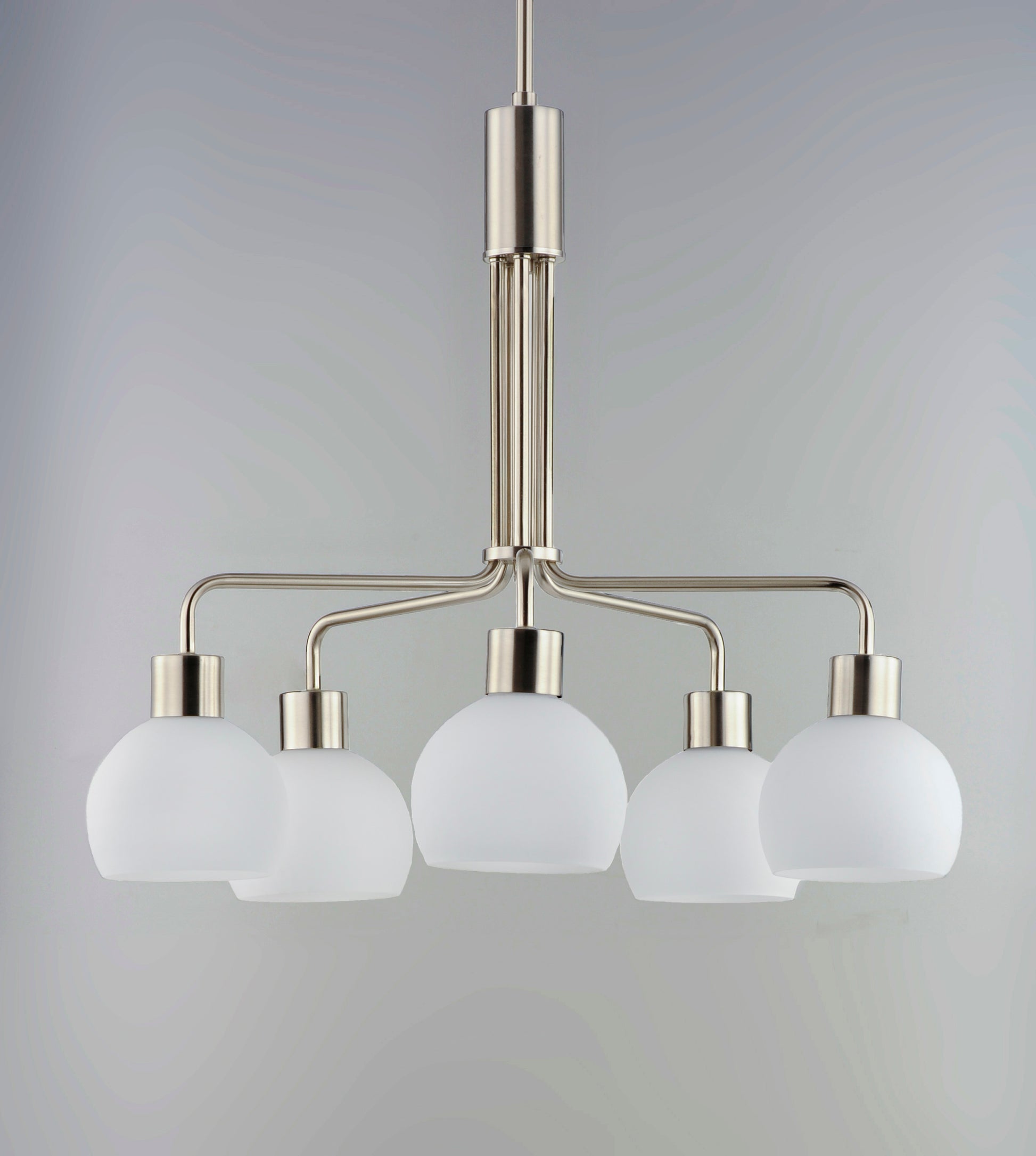 Coraline 5-Light Chandelier Satin Nickel by Maxim Lighting