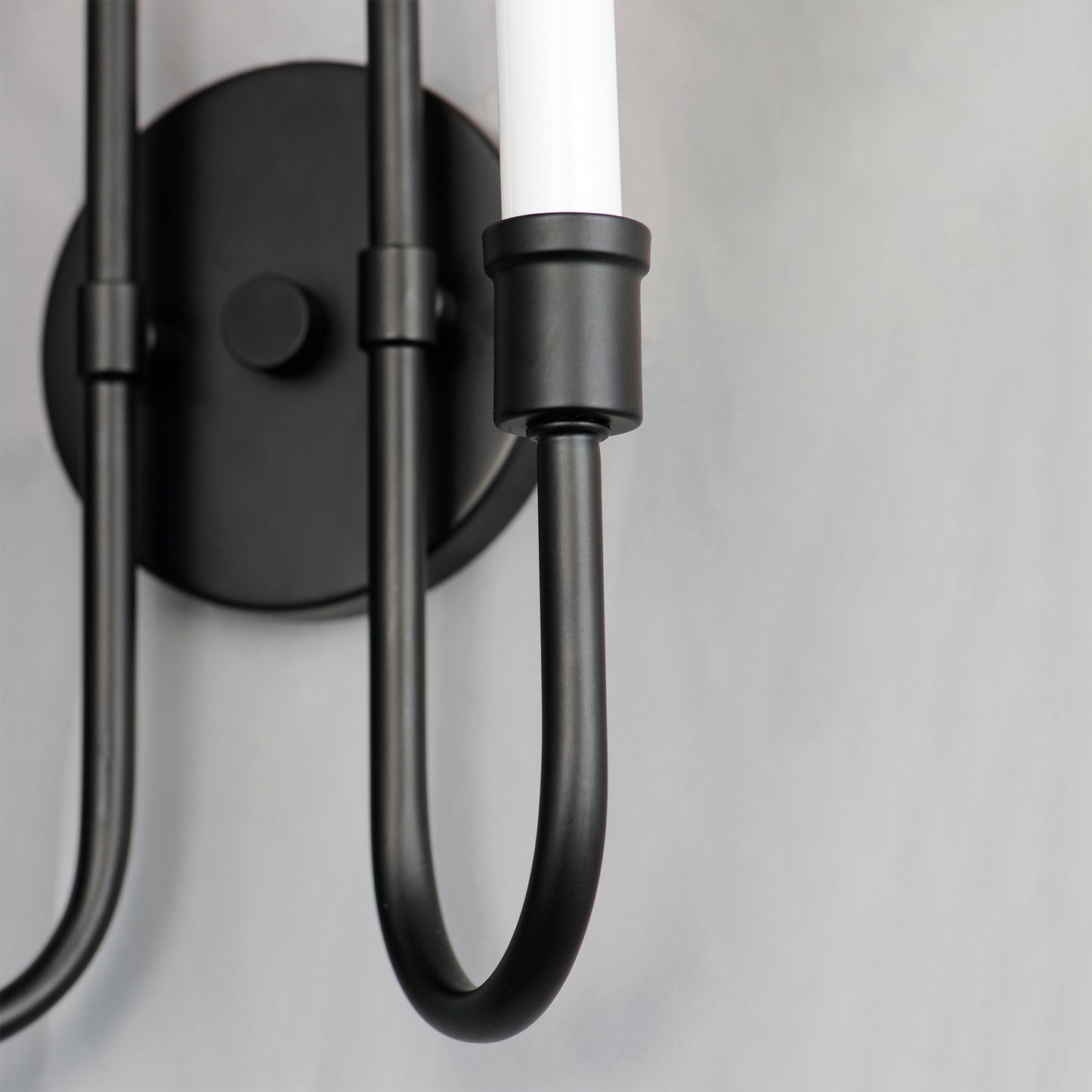 Tux 2-Light Wall Sconce Black by Maxim Lighting