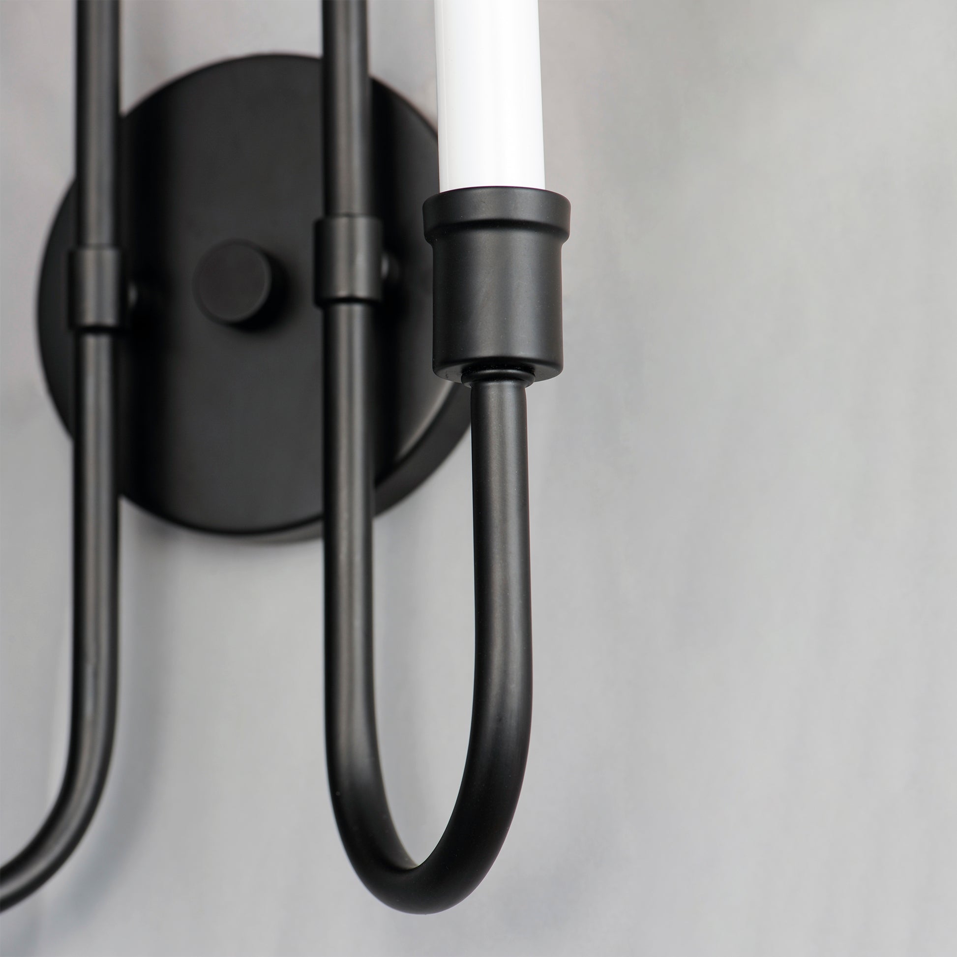 Tux 2-Light Wall Sconce Black by Maxim Lighting