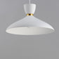 Carillon 16" Pendant White/Satin Brass by Maxim Lighting