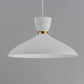 Carillon 16" Pendant White/Satin Brass by Maxim Lighting